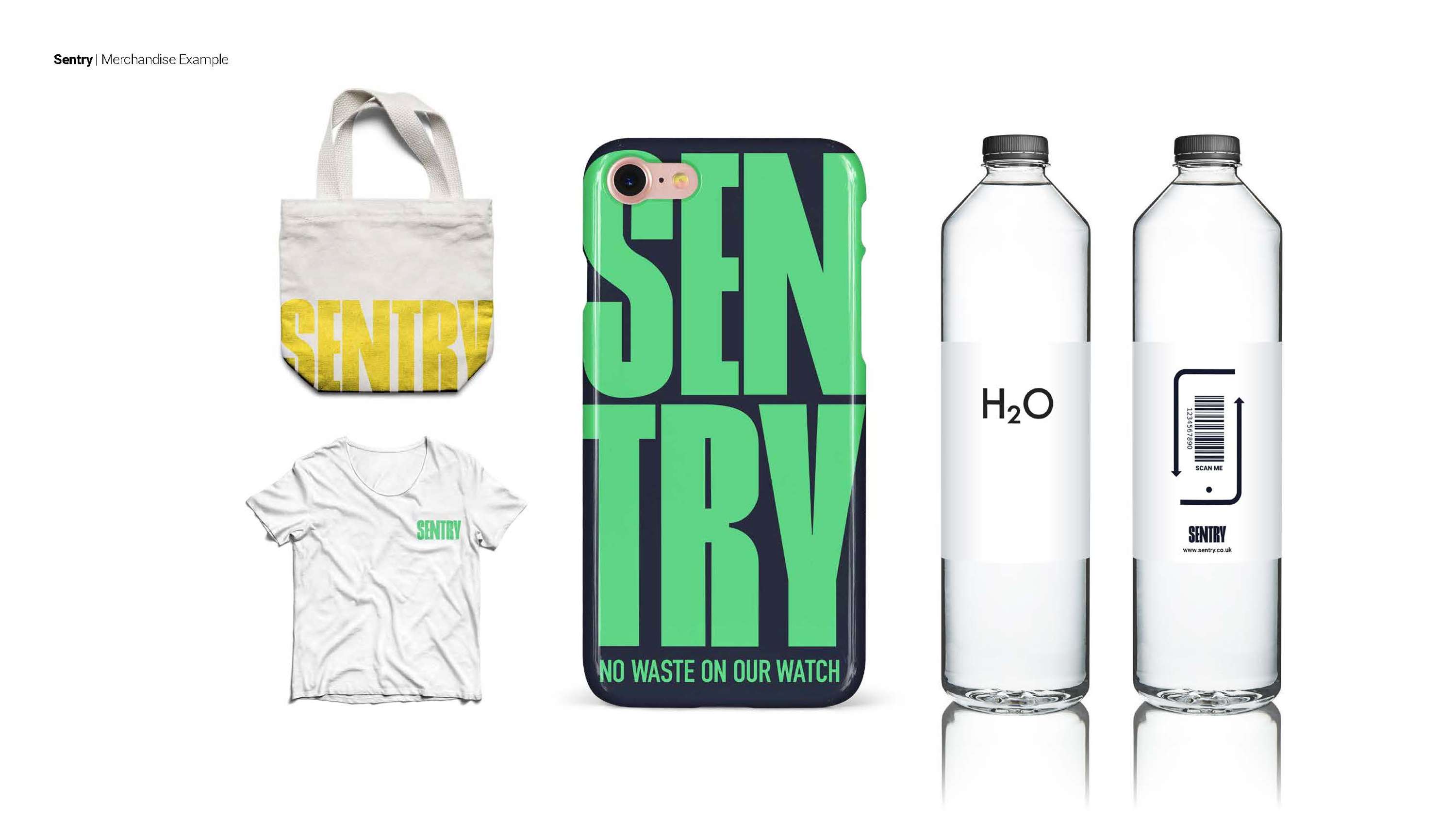 SENTRY - visual identity by Simon Hewitt
