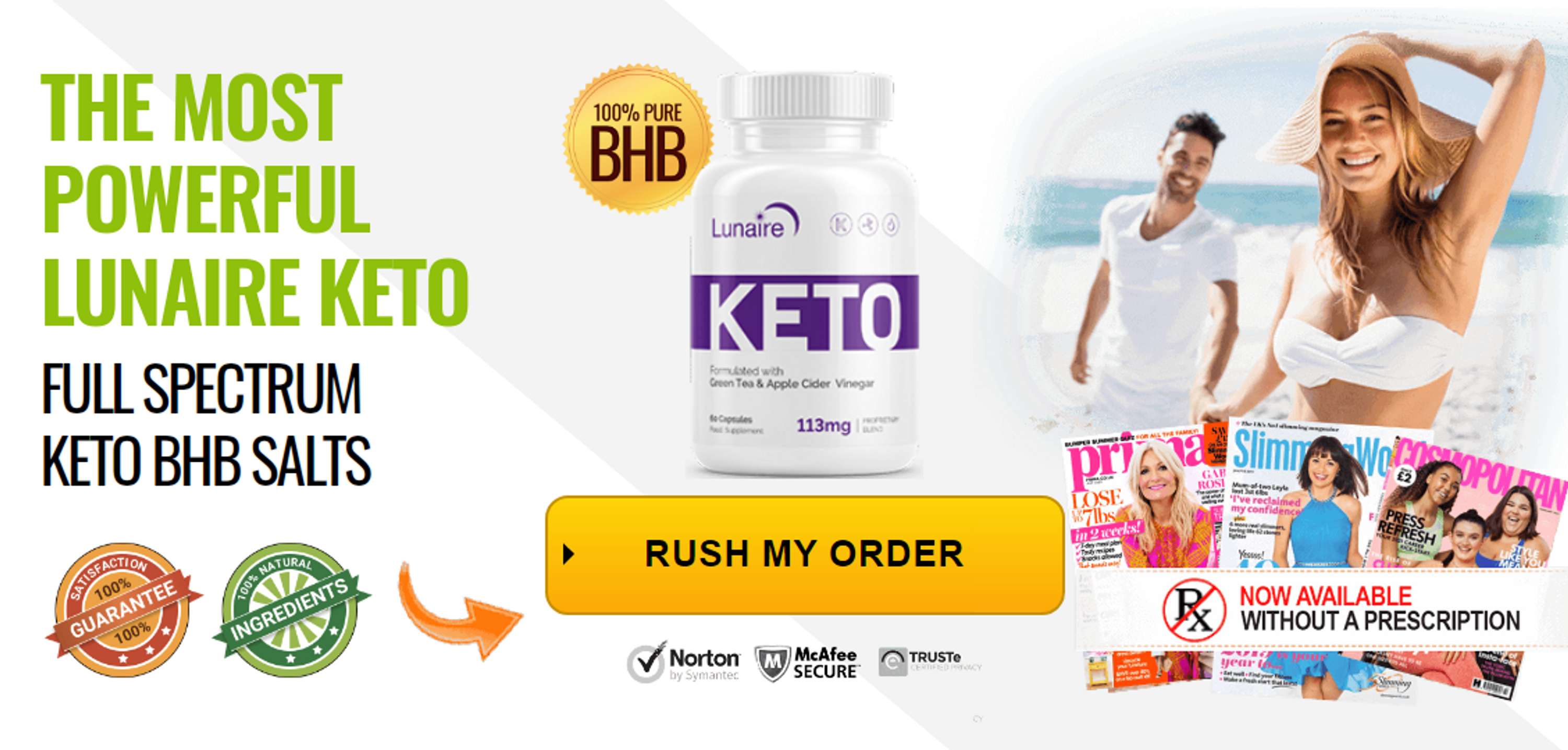 Lunaire Keto UK Reviews 100% Clinically Certified Ingredients? by sonia deville