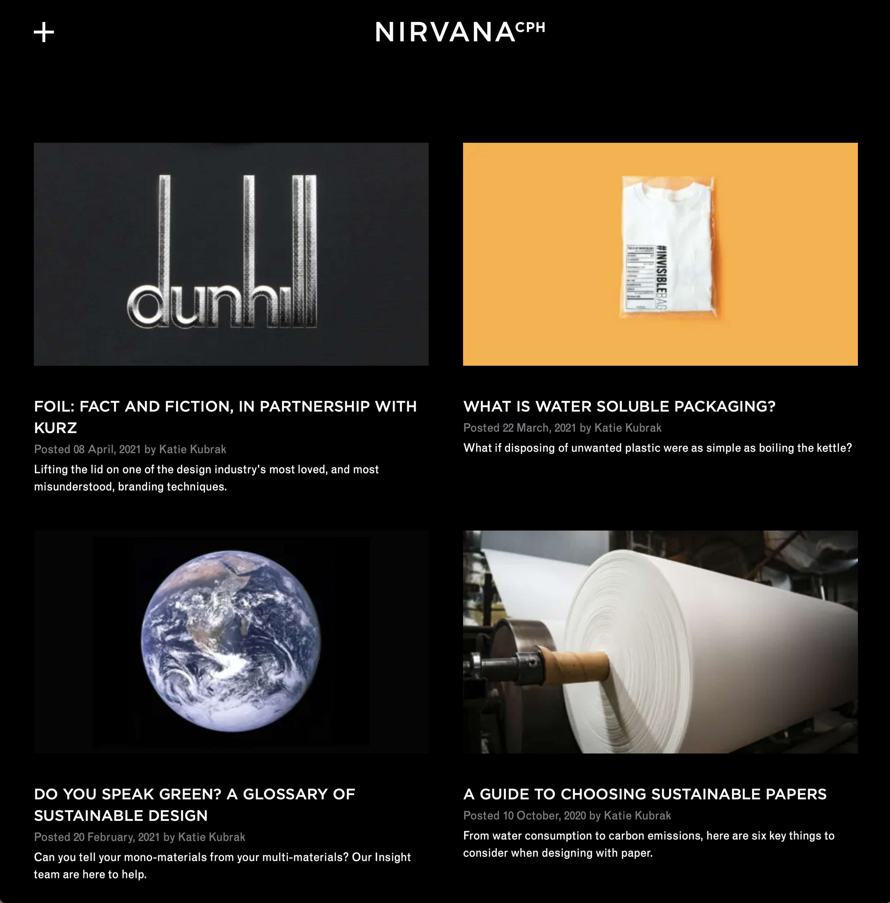 Nirvana CPH Website Design by Hales Curtis