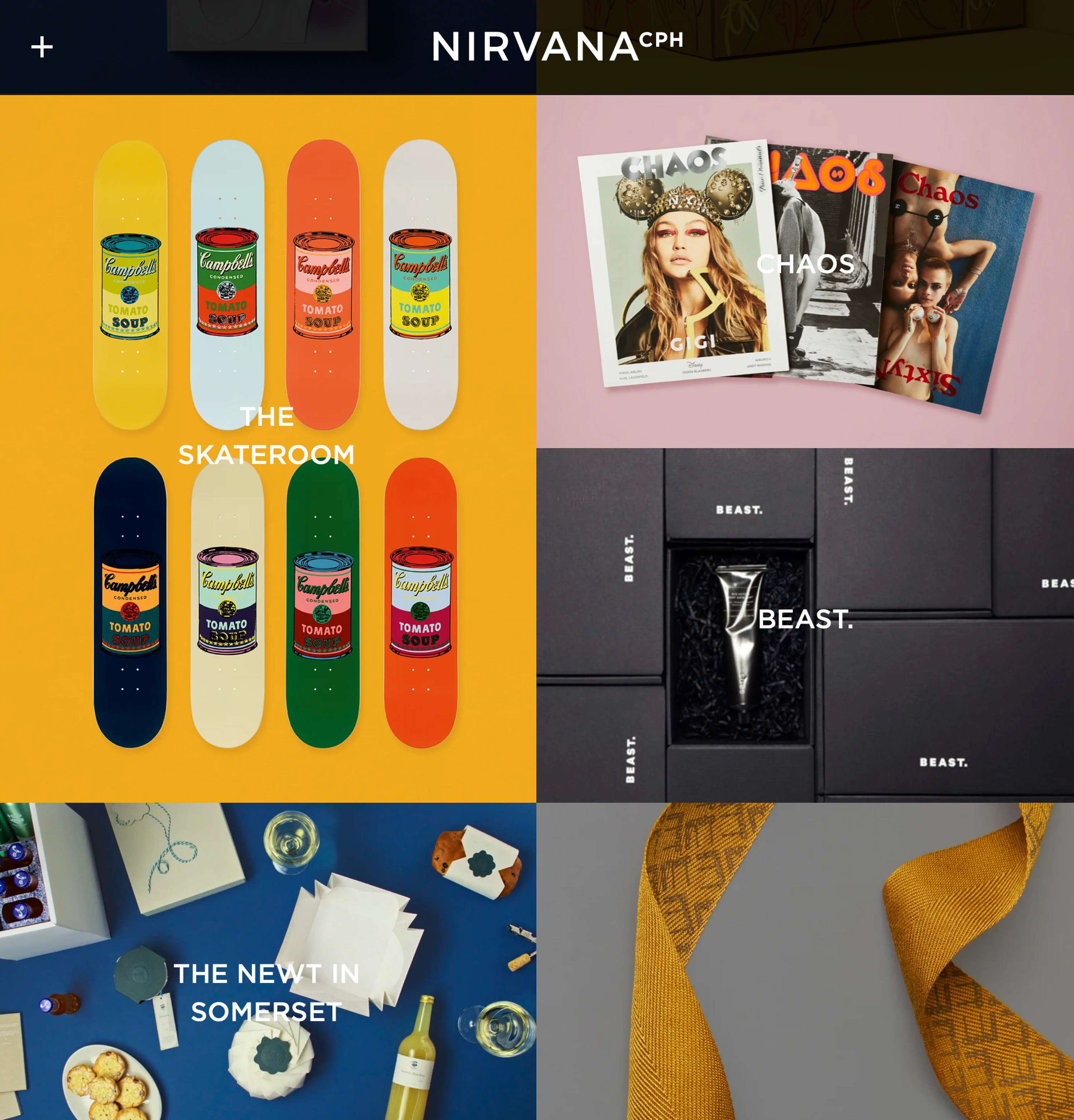 Nirvana CPH Website Design by Hales Curtis