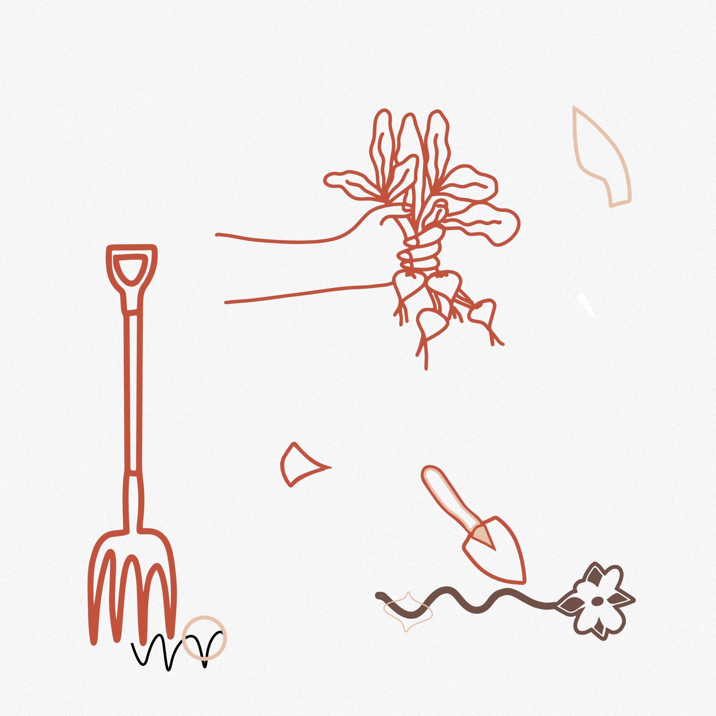 Illustrations and Graphics for MUD by Shannon Tran