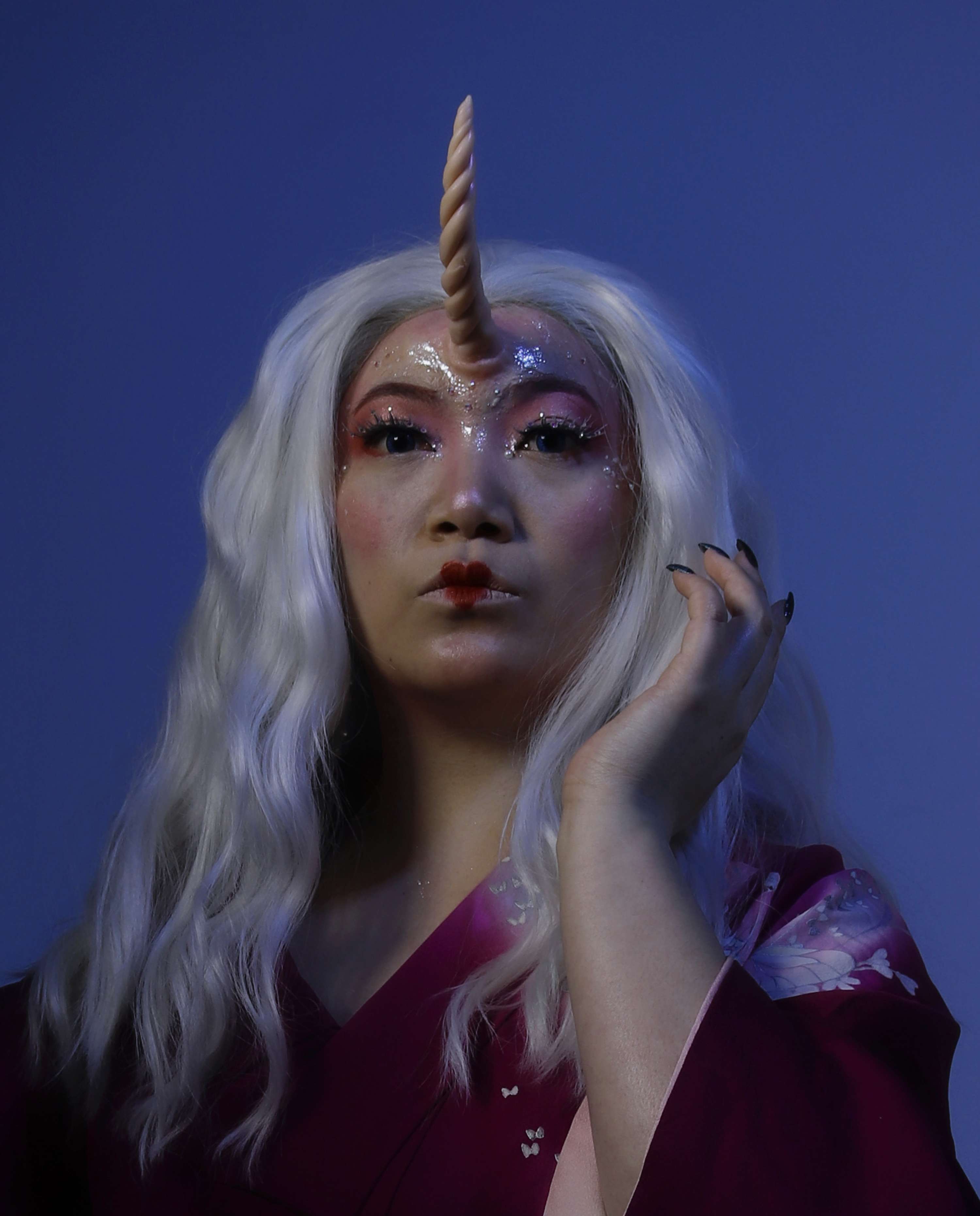 Unicorn human hybrid by Jess Lambert