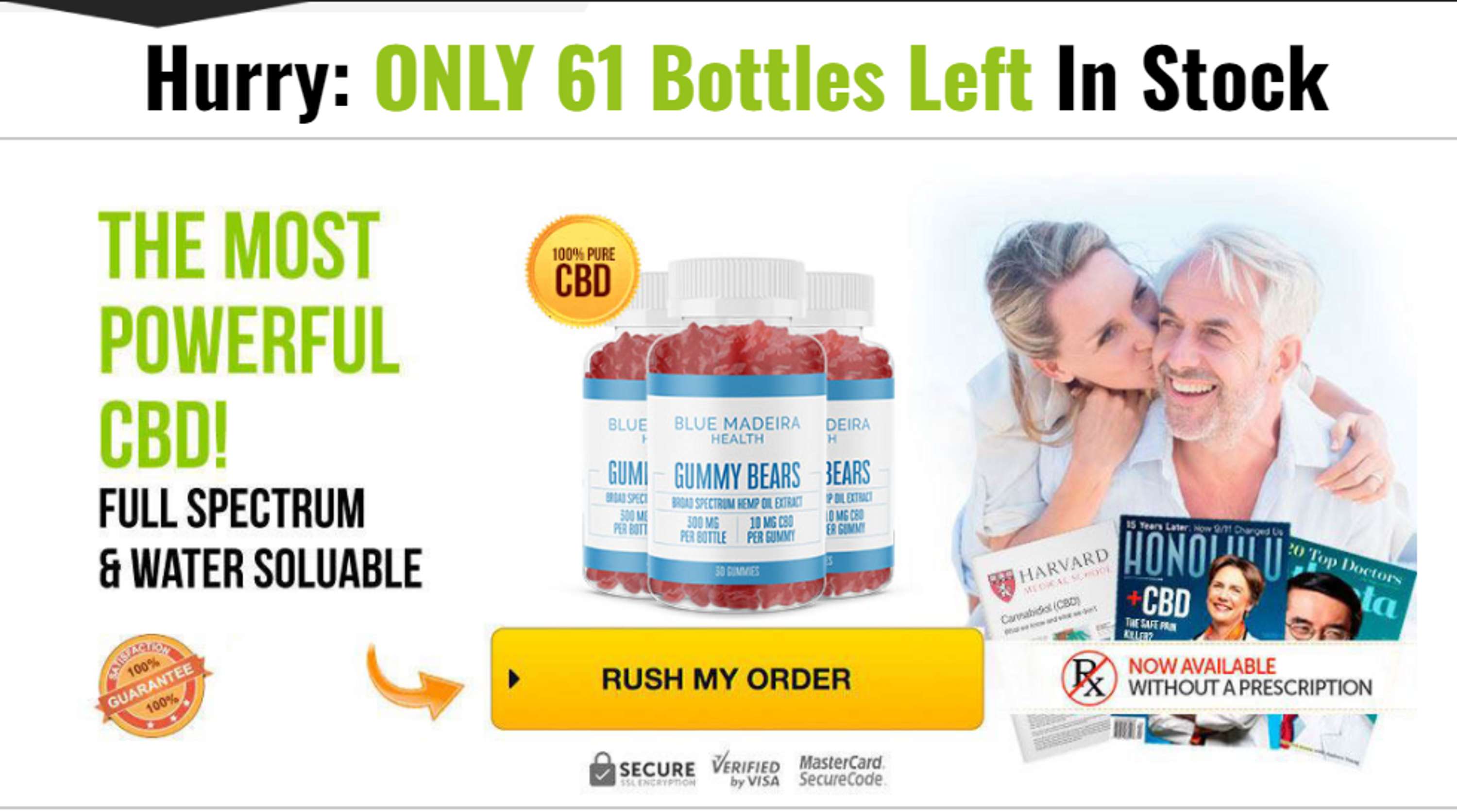 Blue Madeira CBD Gummy Bears Reviews - “PRICE” How to Buy BlueMadeira CBD Gummies? by Uzma Tyson