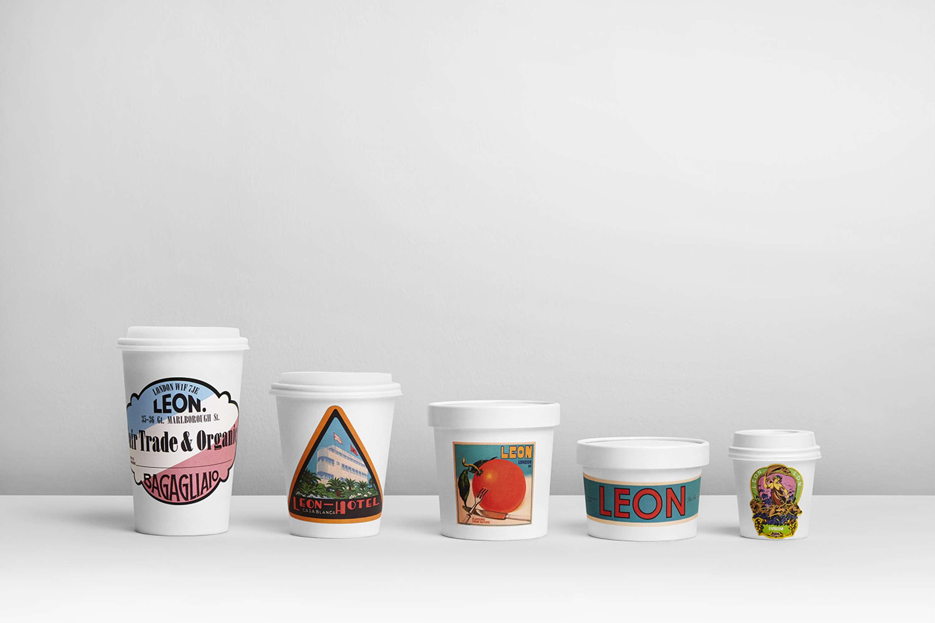Leon Restaurants Brand Identity by Hales Curtis