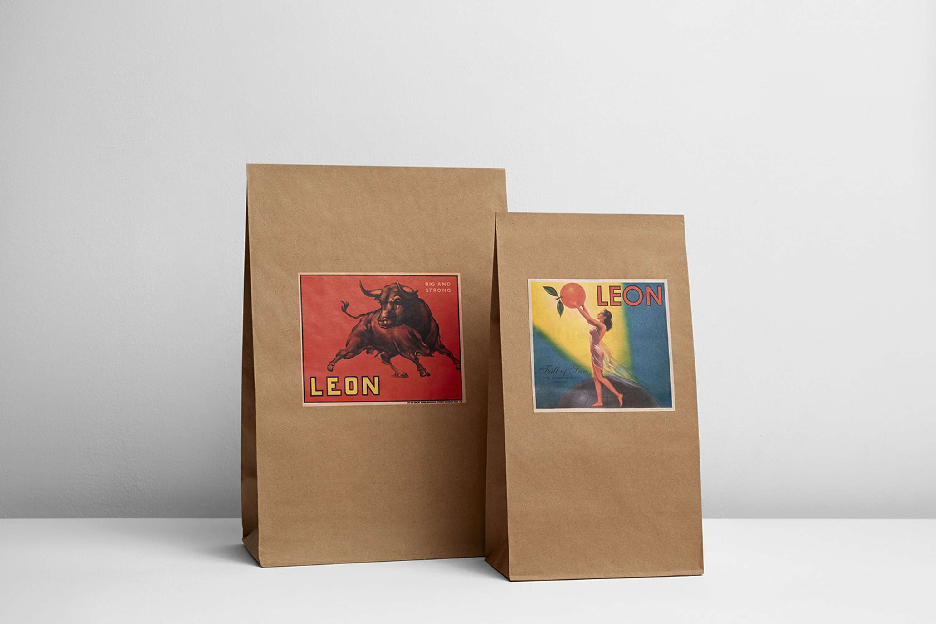Leon Restaurants Brand Identity by Hales Curtis
