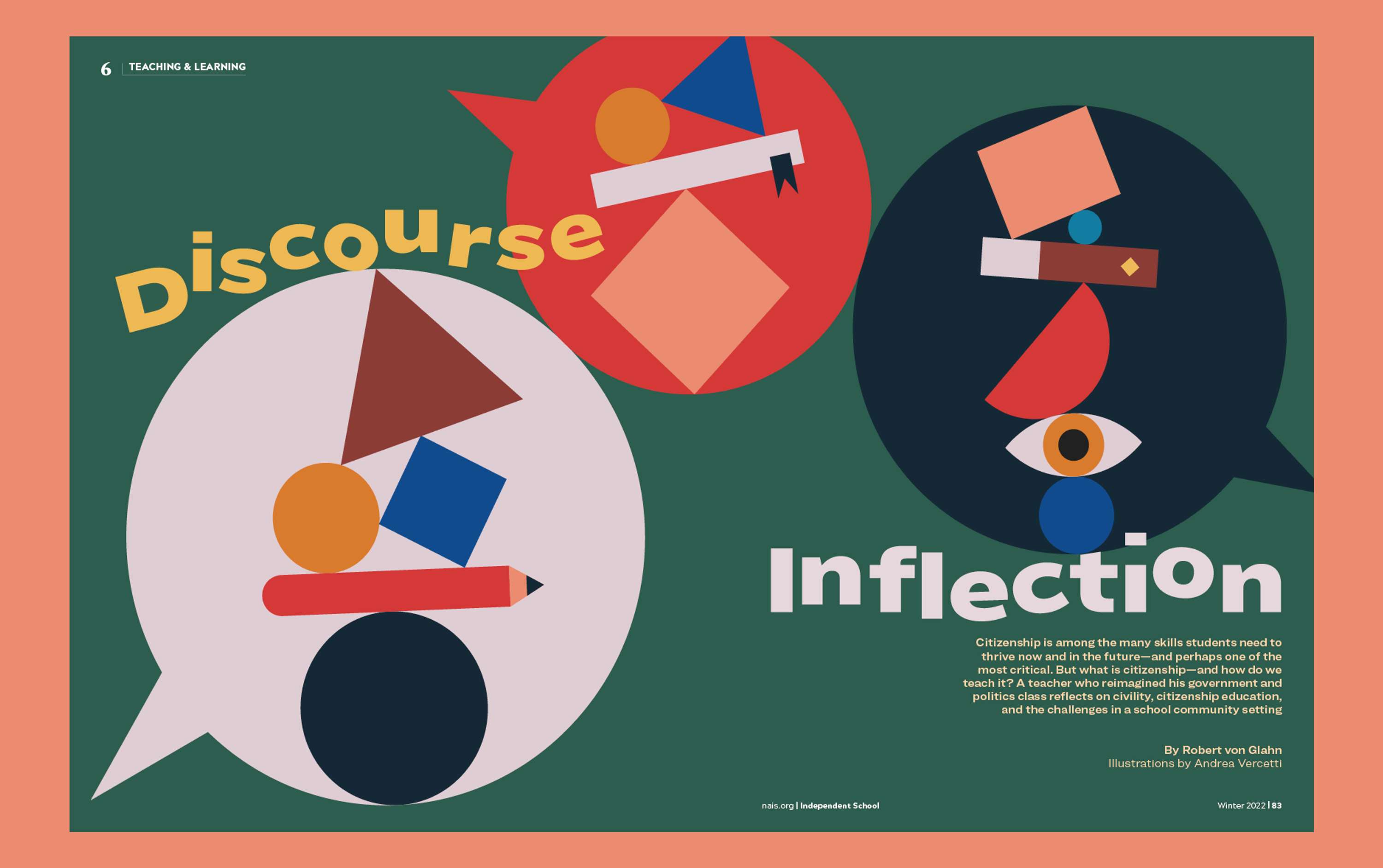 Discourse inflection: How to Teach Citizenship by Andrea Vercetti