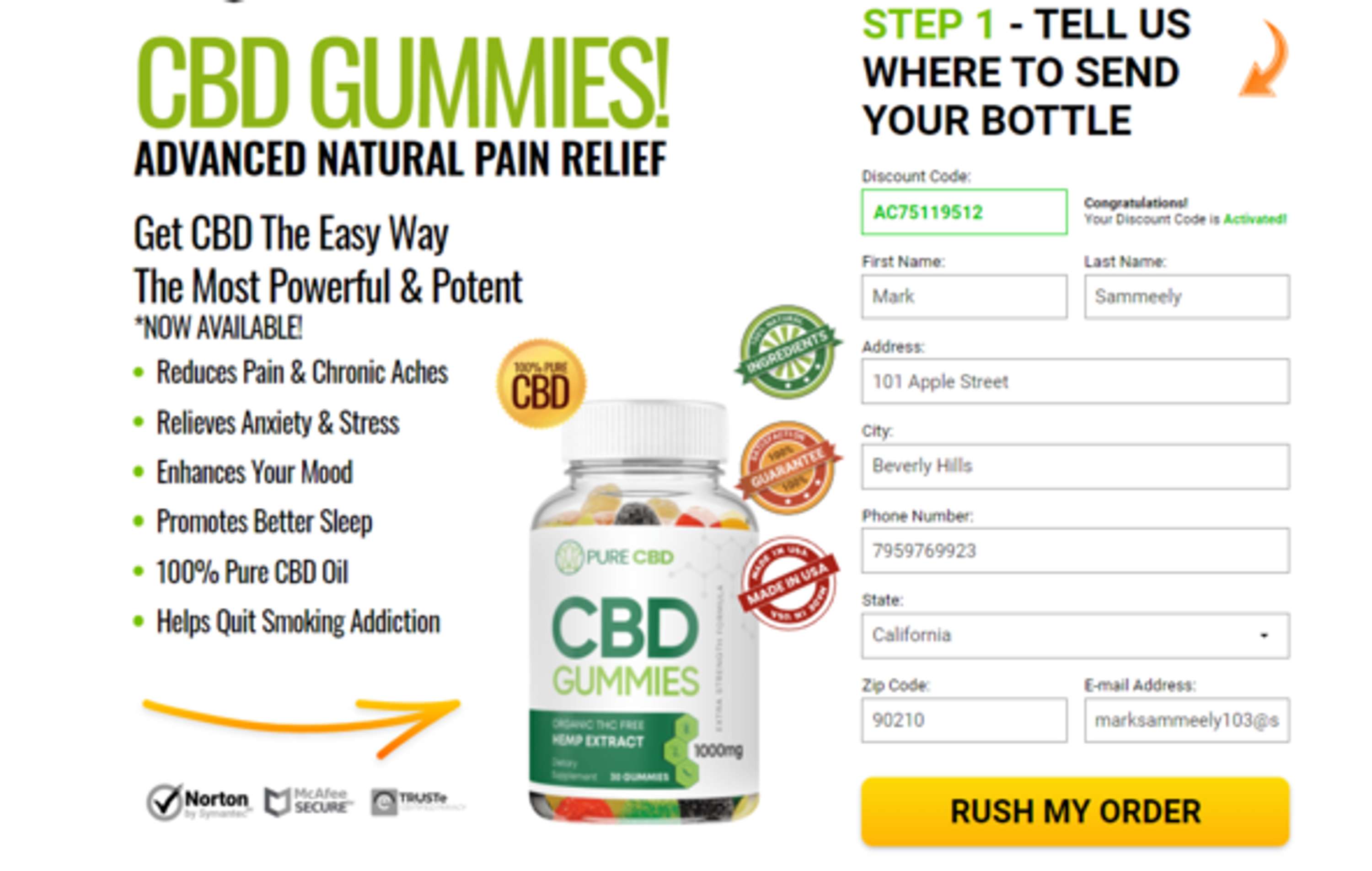Clinical CBD Gummies 100% Natural Pain Relief Formula, Buy Now by Clinical CBD Gummies