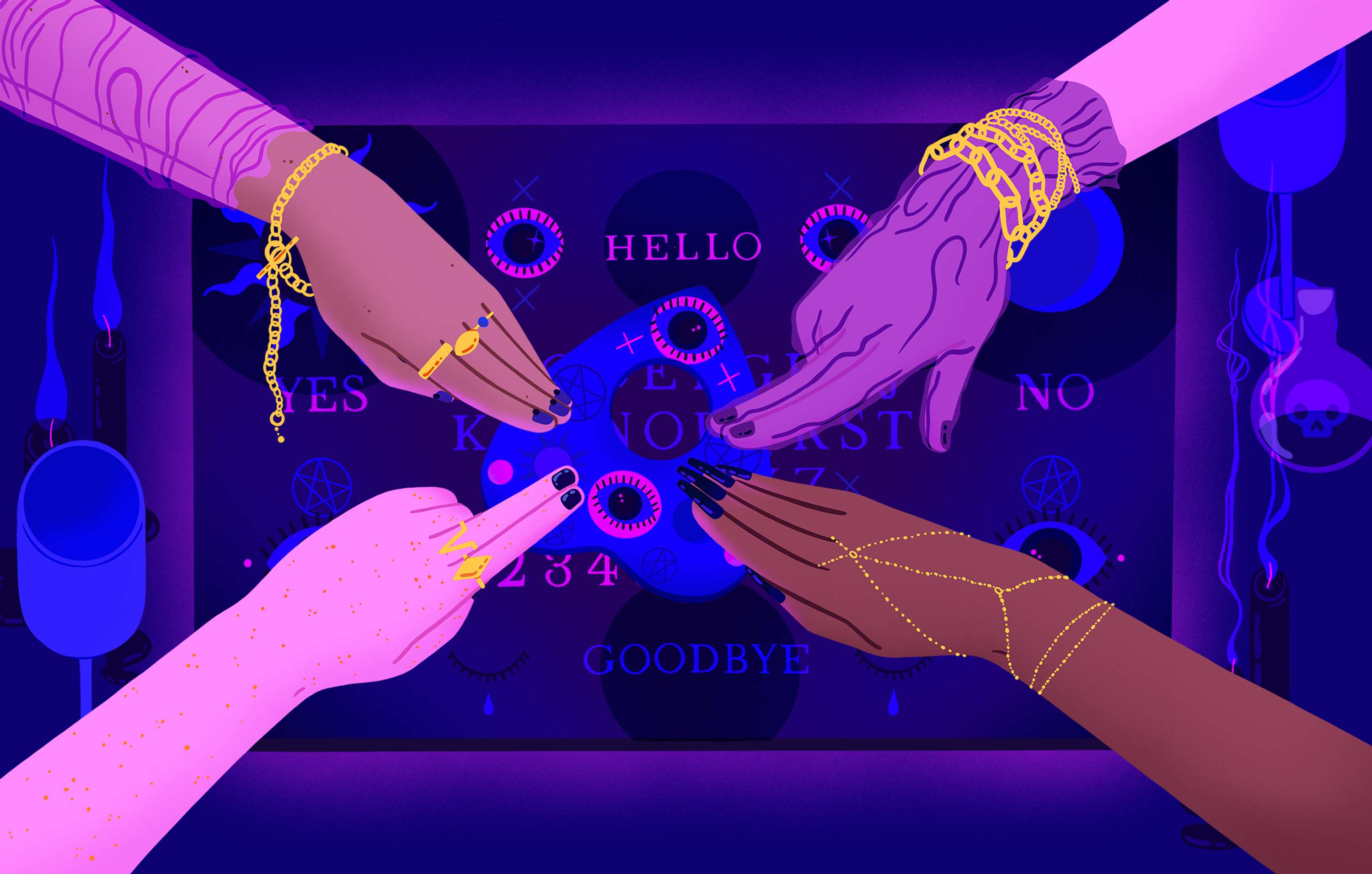 Ouija Board Animation by Jessica Meyrick