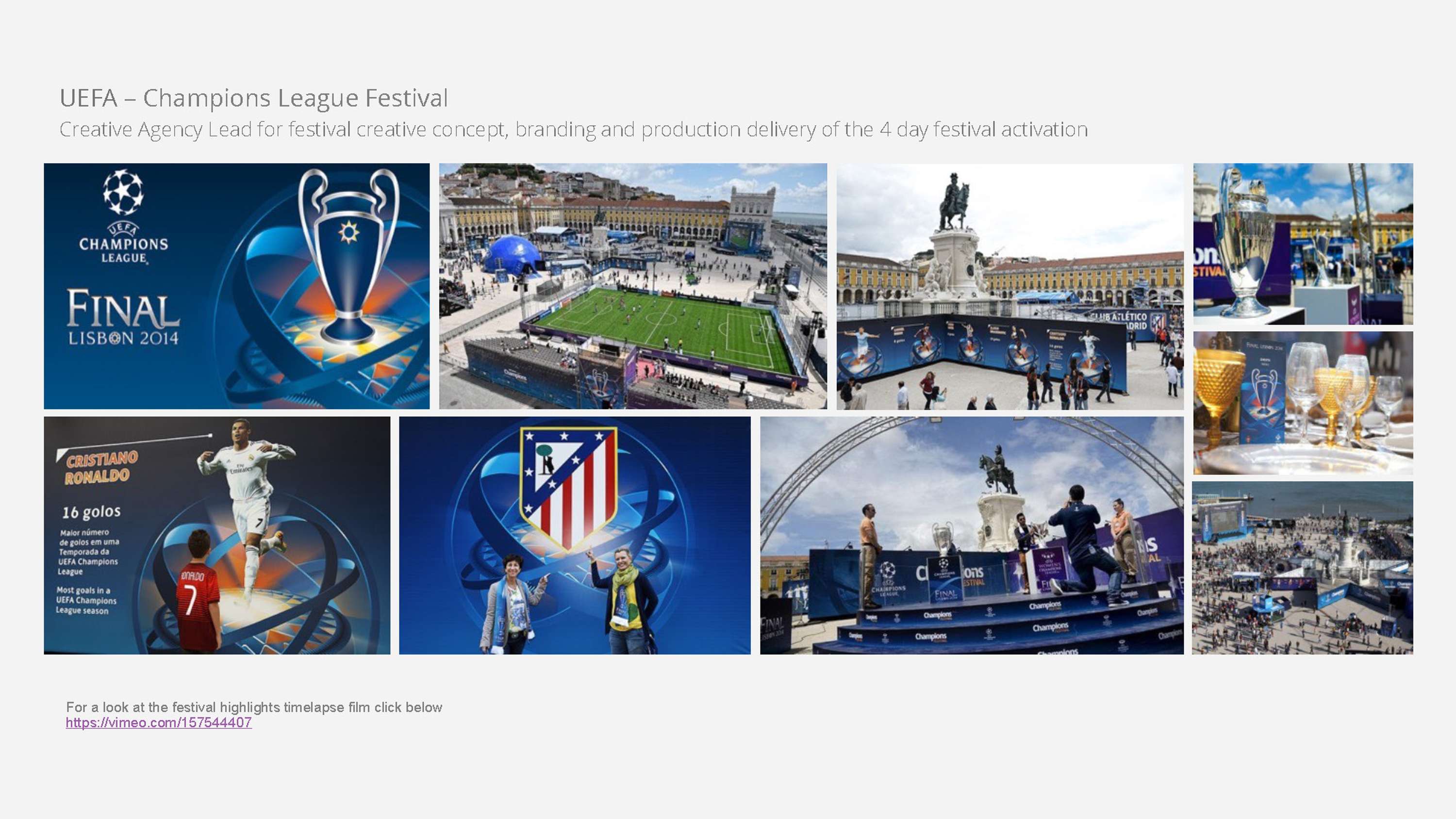 UEFA – Champions League Festival | The Dots