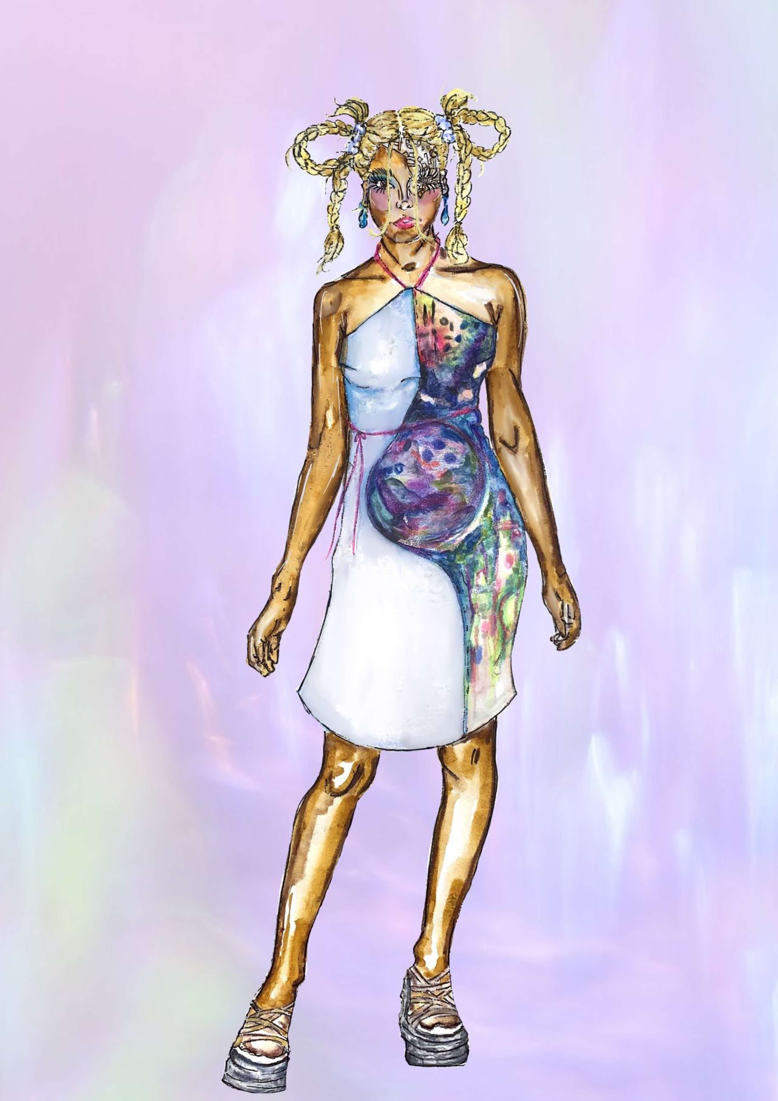 RETRO FUTURE final collection S/S21/22 by Shelomi Siringwani
