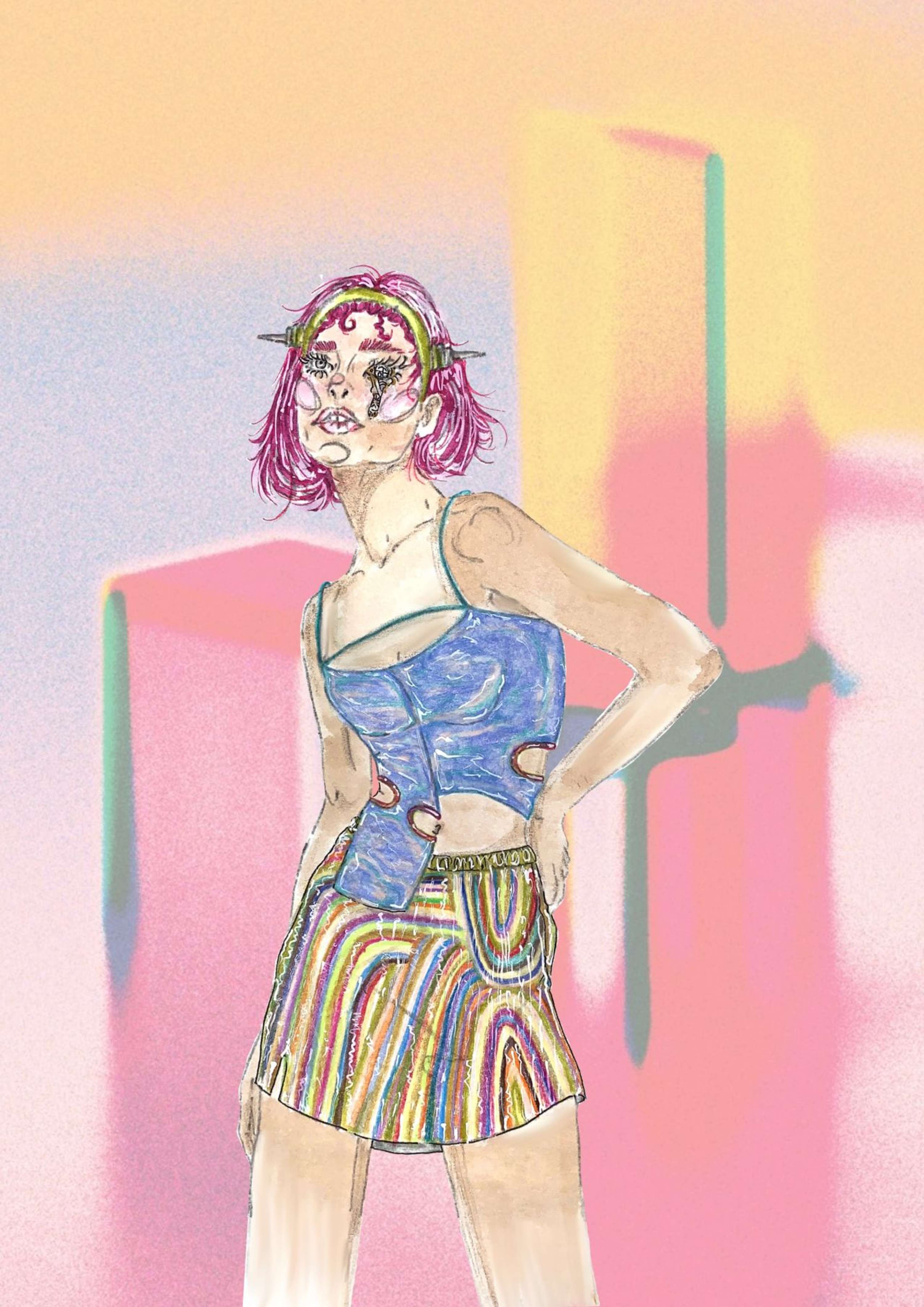 RETRO FUTURE final collection S/S21/22 by Shelomi Siringwani