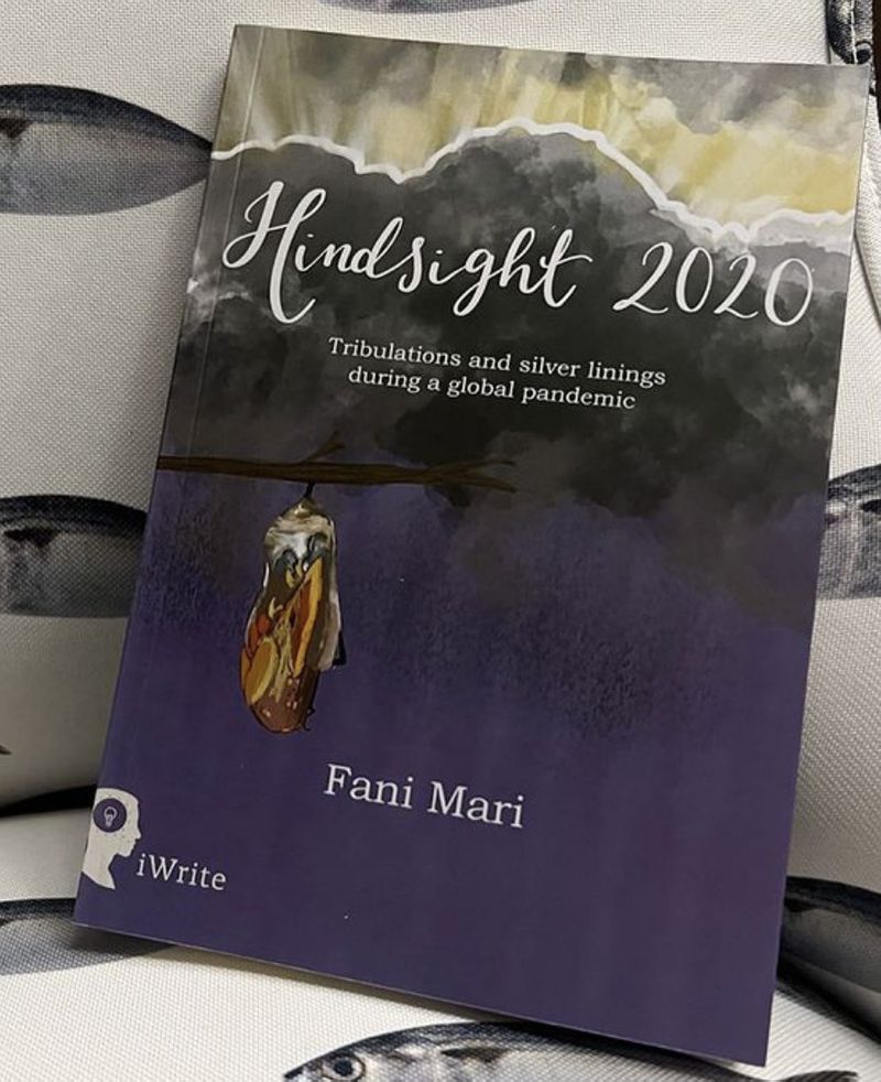 Hindsight 2020 - book cover illustration by Anna Hamill