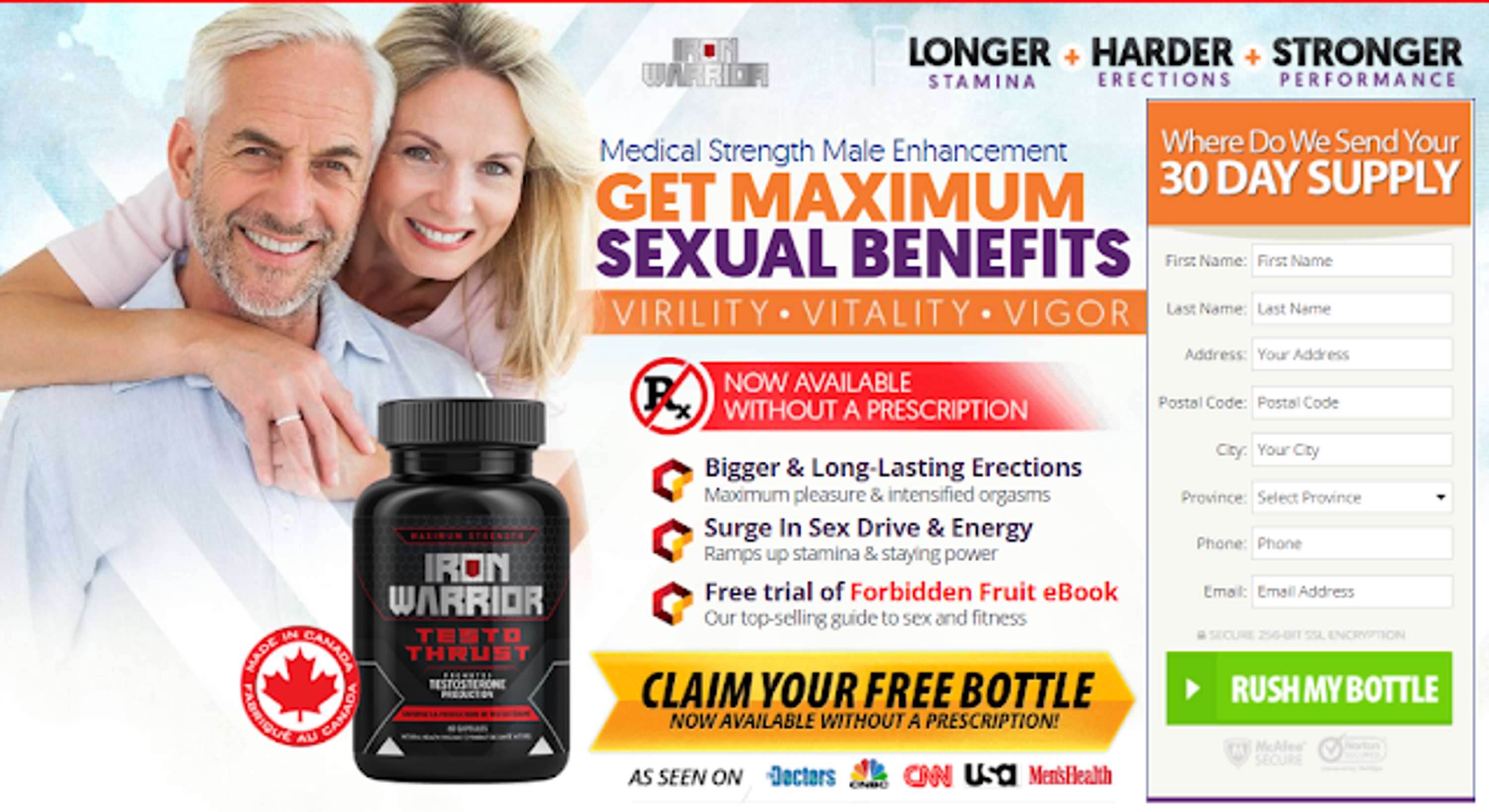 Iron Warrior Male Enhancement- Reviews 2022, How Does It Work? by Luminated Fresh