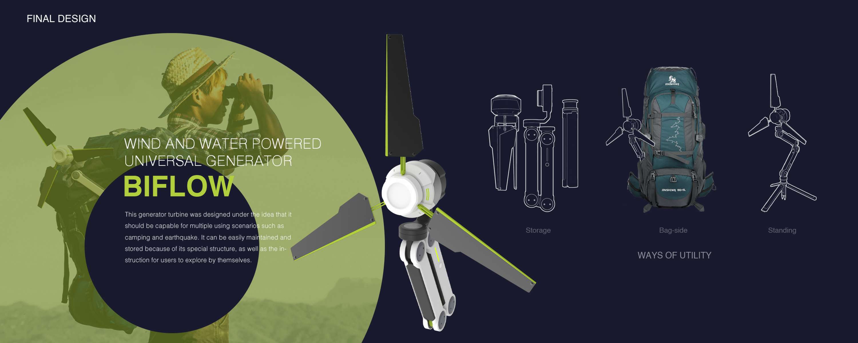 Portable Generator by Jingyan Chen