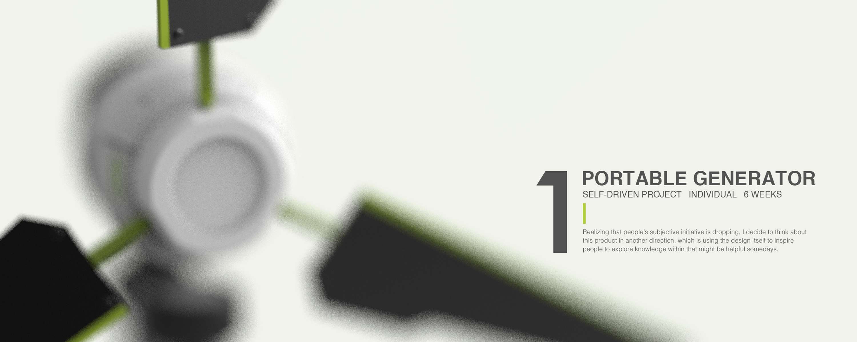 Portable Generator by Jingyan Chen