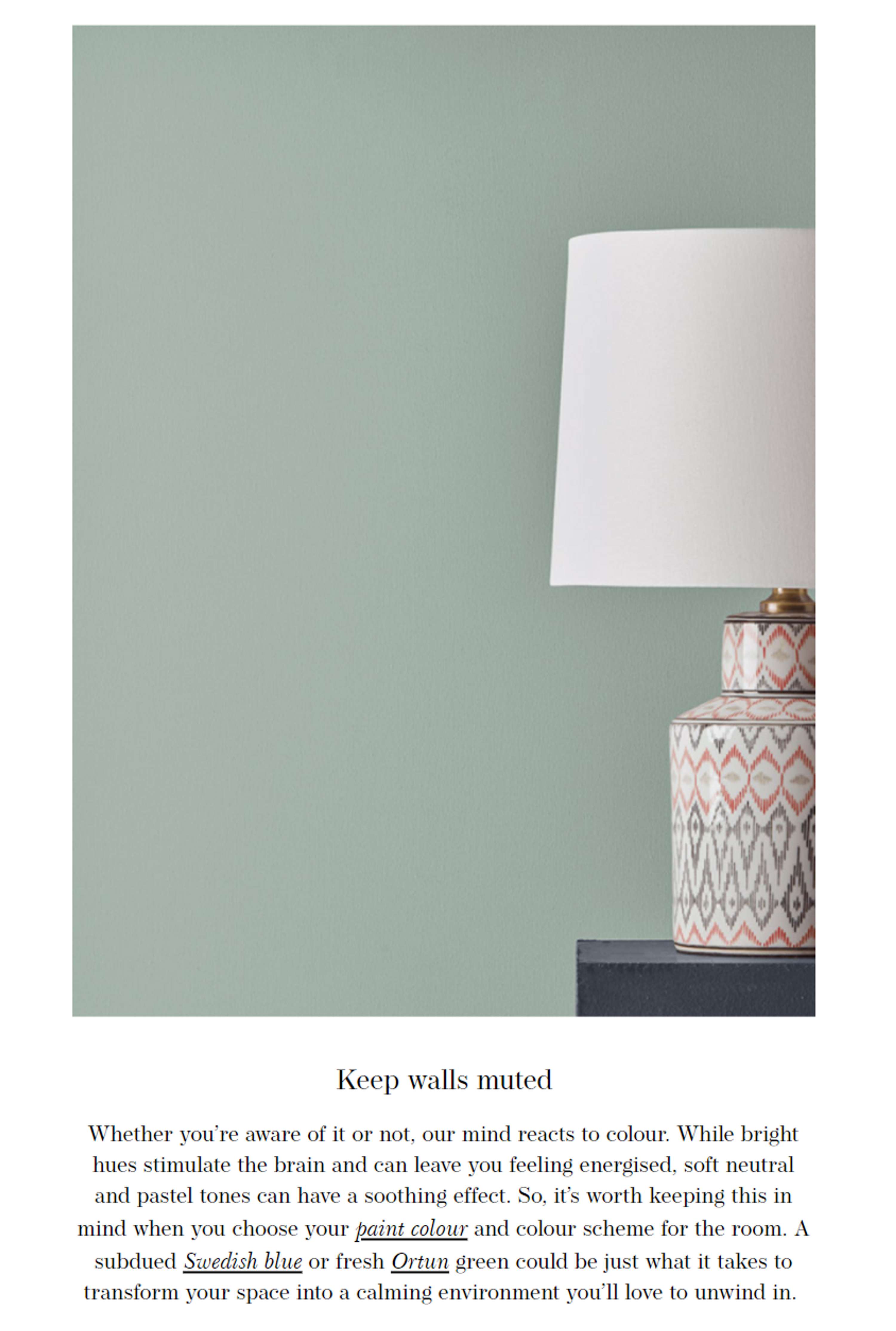 Article for Cox & Cox by Sophie Deering