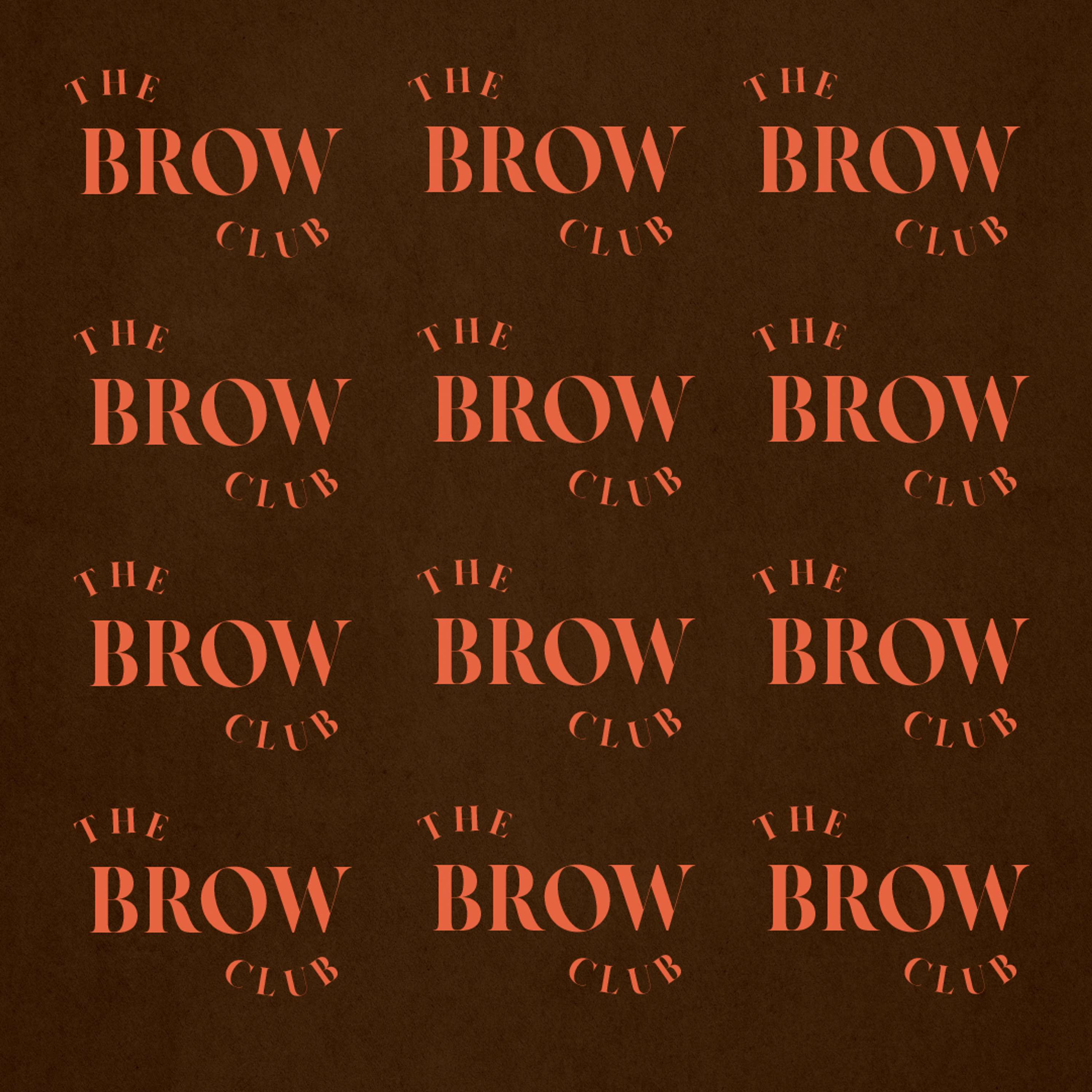 The Brow Club - Brand Identity by Siobhan Johnson