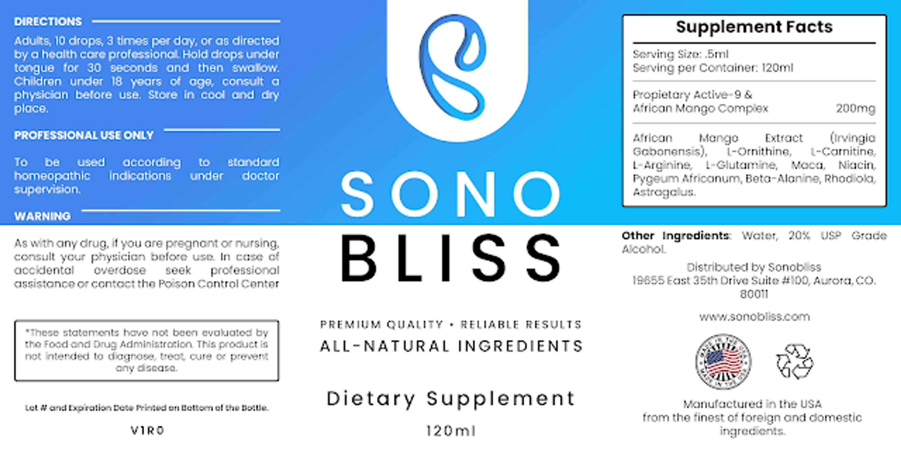 SonoBliss Hearing Solution - 100% Natural Herbs, Results & Price by Luminated Fresh