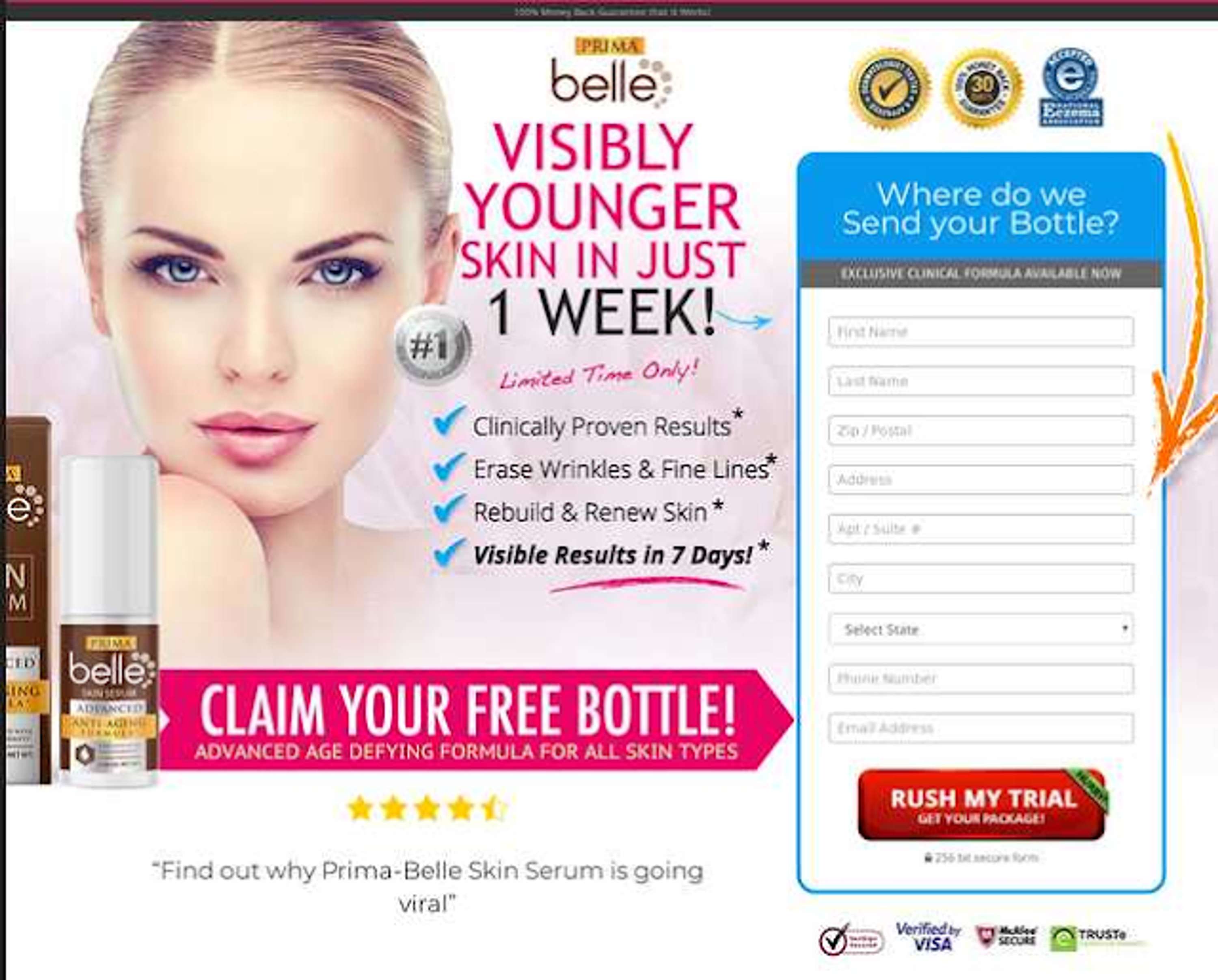 Prima Belle Skin Serum: Benefits, Side Effects & Price in USA by Luminated Fresh
