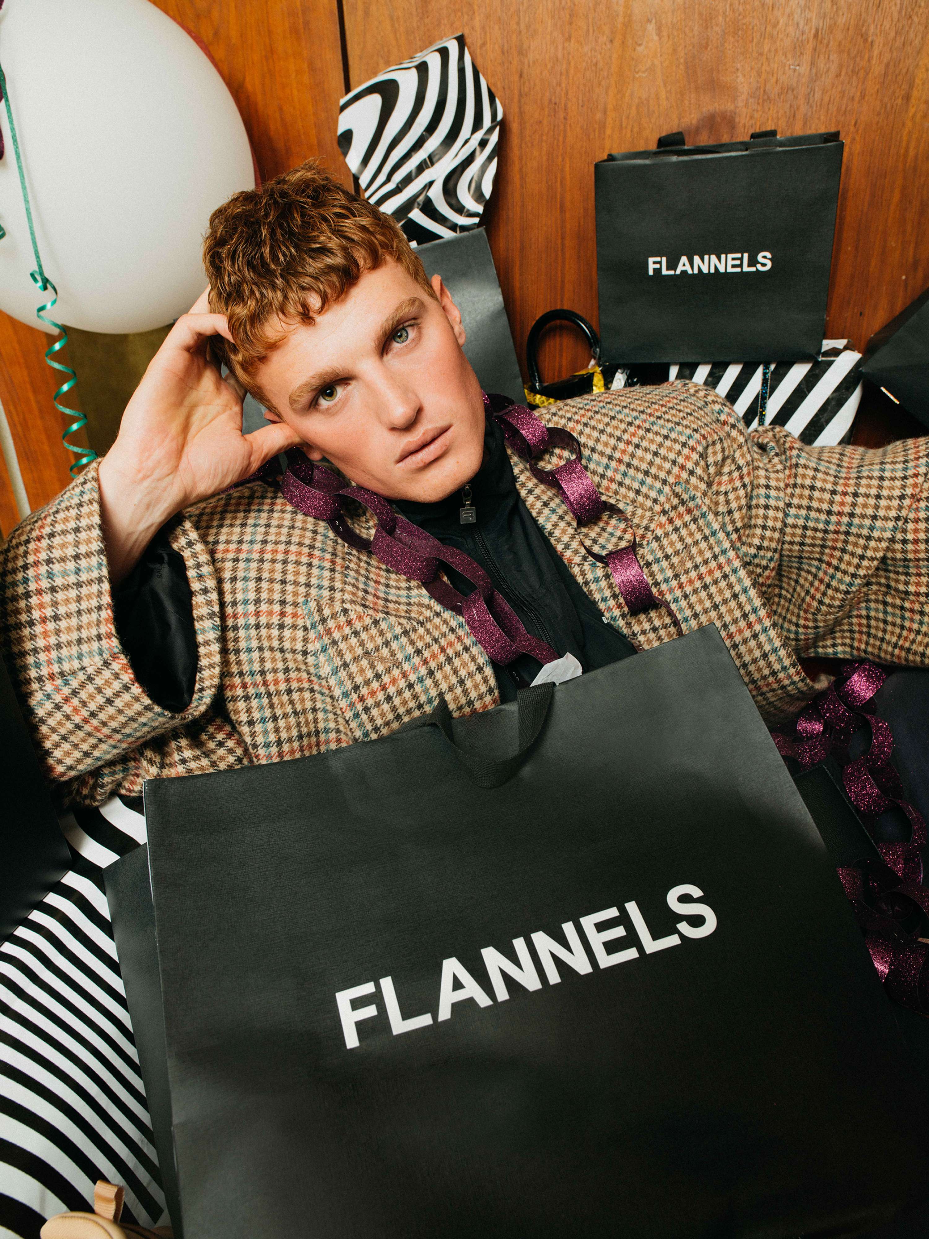Flannels Xmas Dripping Sauce OOH print campaign by Micaela McLucas