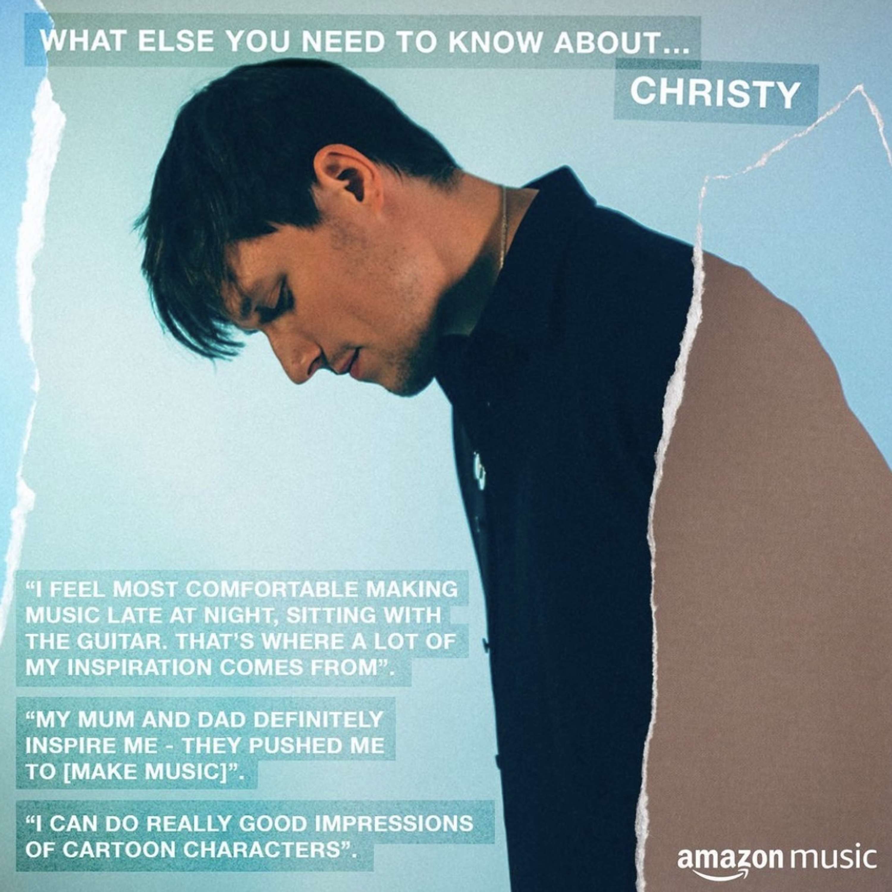 Christy for Notion Magazine's 'Instazine' x Amazon Music by Amy Harfoot