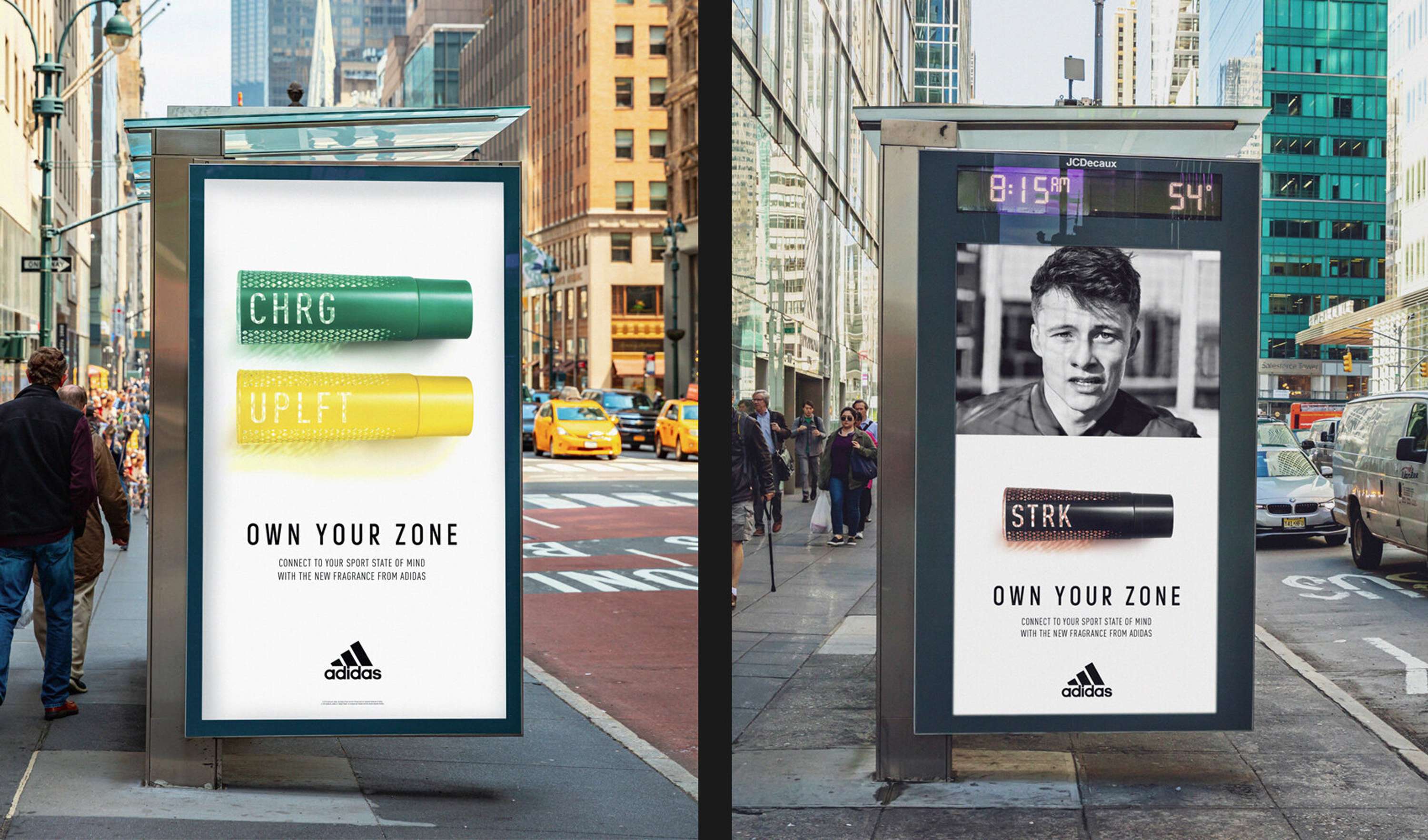 Own Your Zone - Adidas / Coty by Jordan Raeside