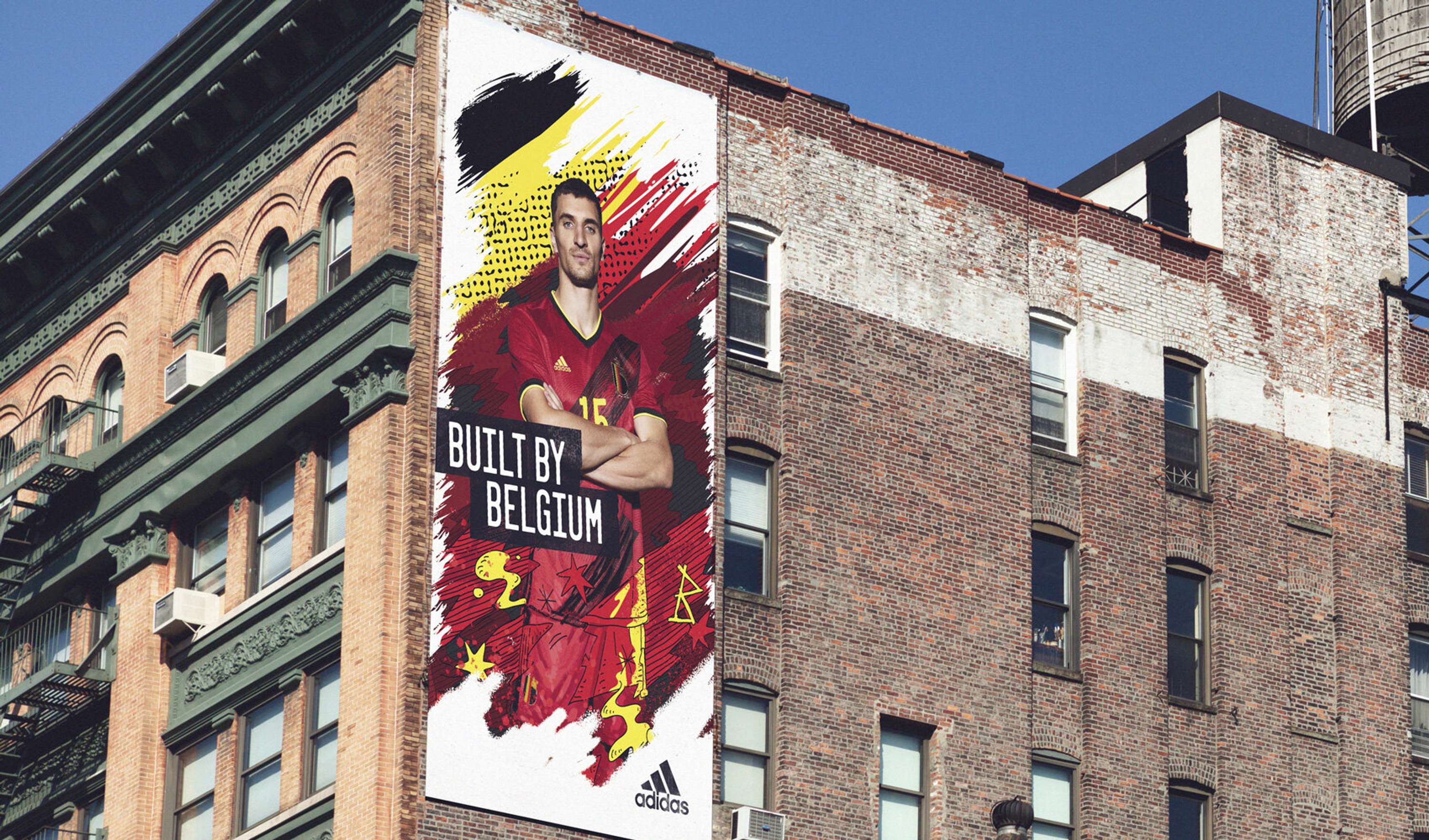 Adidas - Built by Belgium by Jordan Raeside