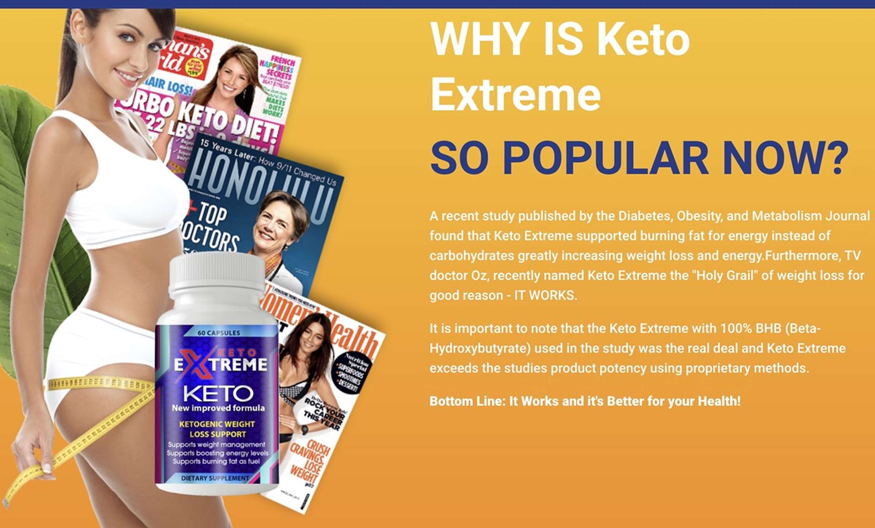 Keto Extreme Reviews [REAL OR HOAX] Does it Really Works? by Keto Extreme Fat Burner