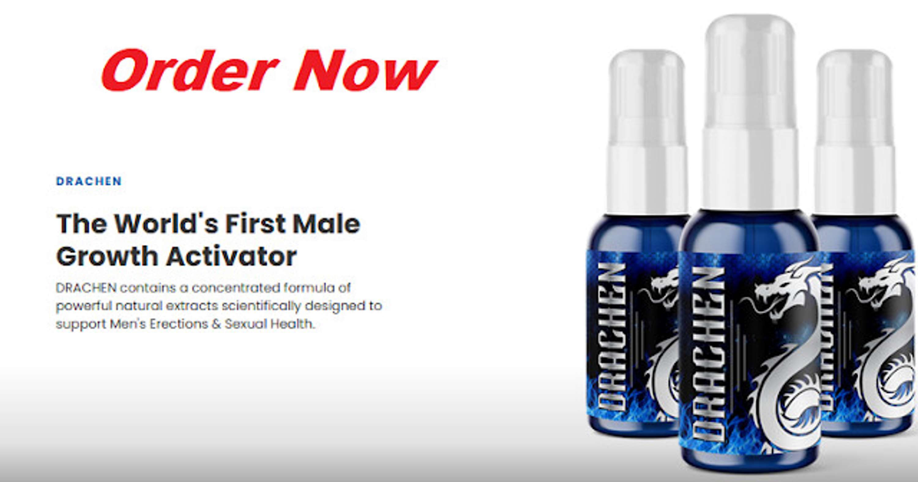 Drachen Male Growth Activator Spray Reviews: Shocking Facts! by Luminated Fresh