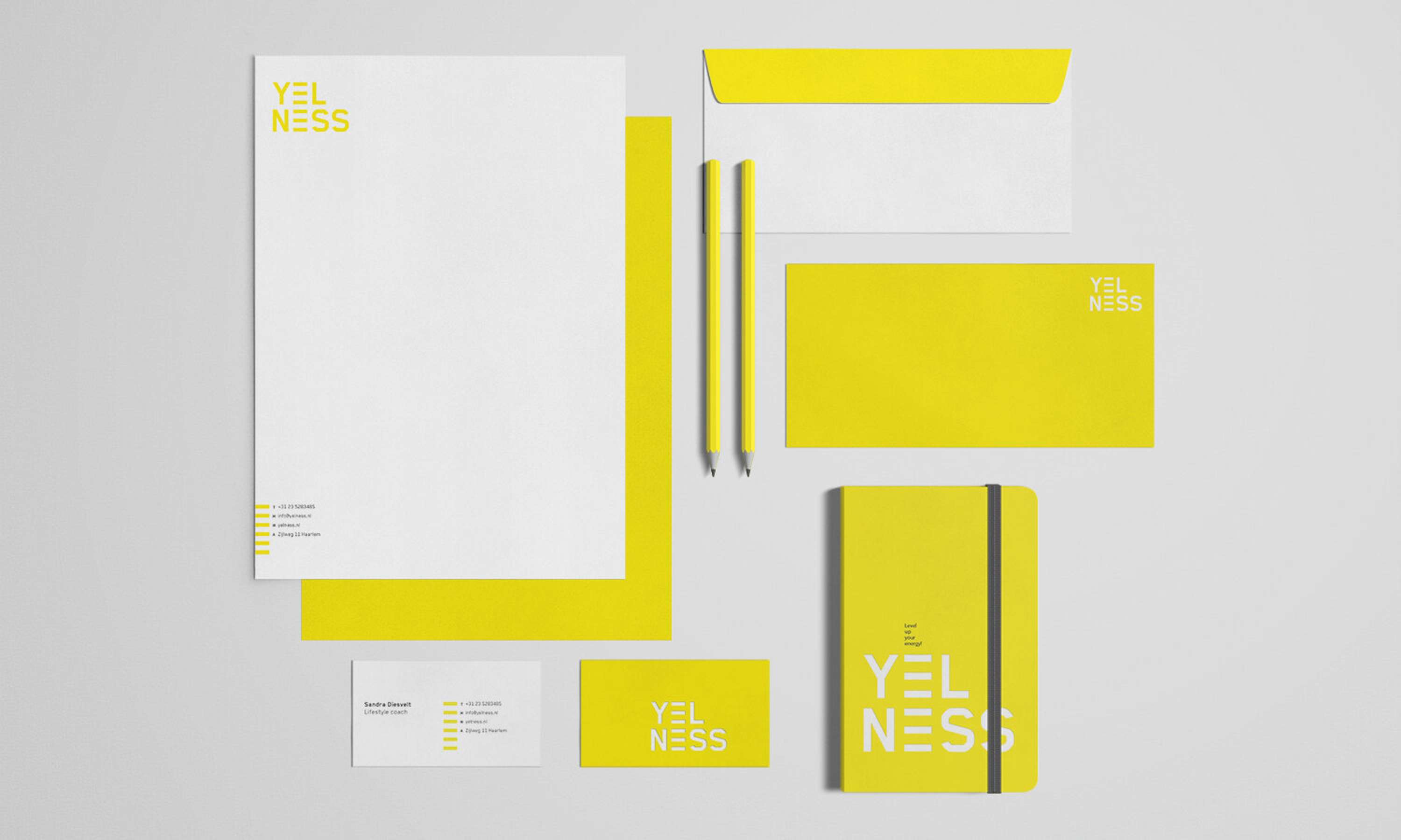 Yelness Visual Identity by Niya Raeside