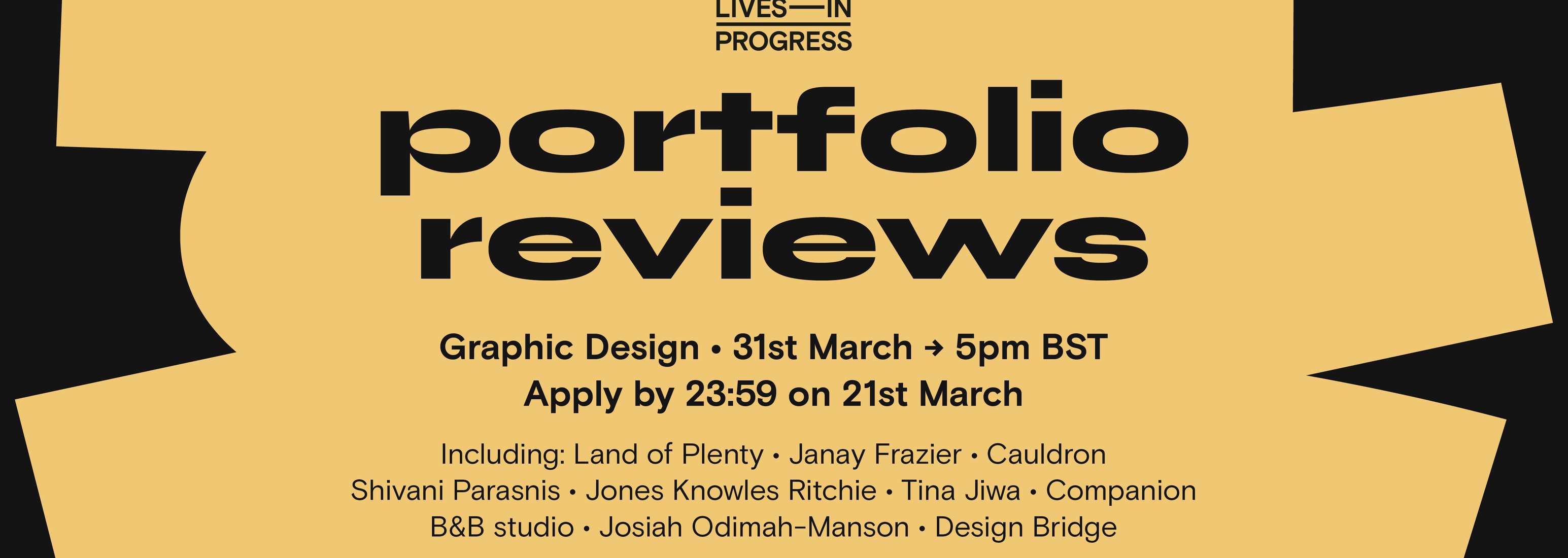 Creative Lives in Progress Portfolio Review - Graphic Design Event Tickets  | The Dots