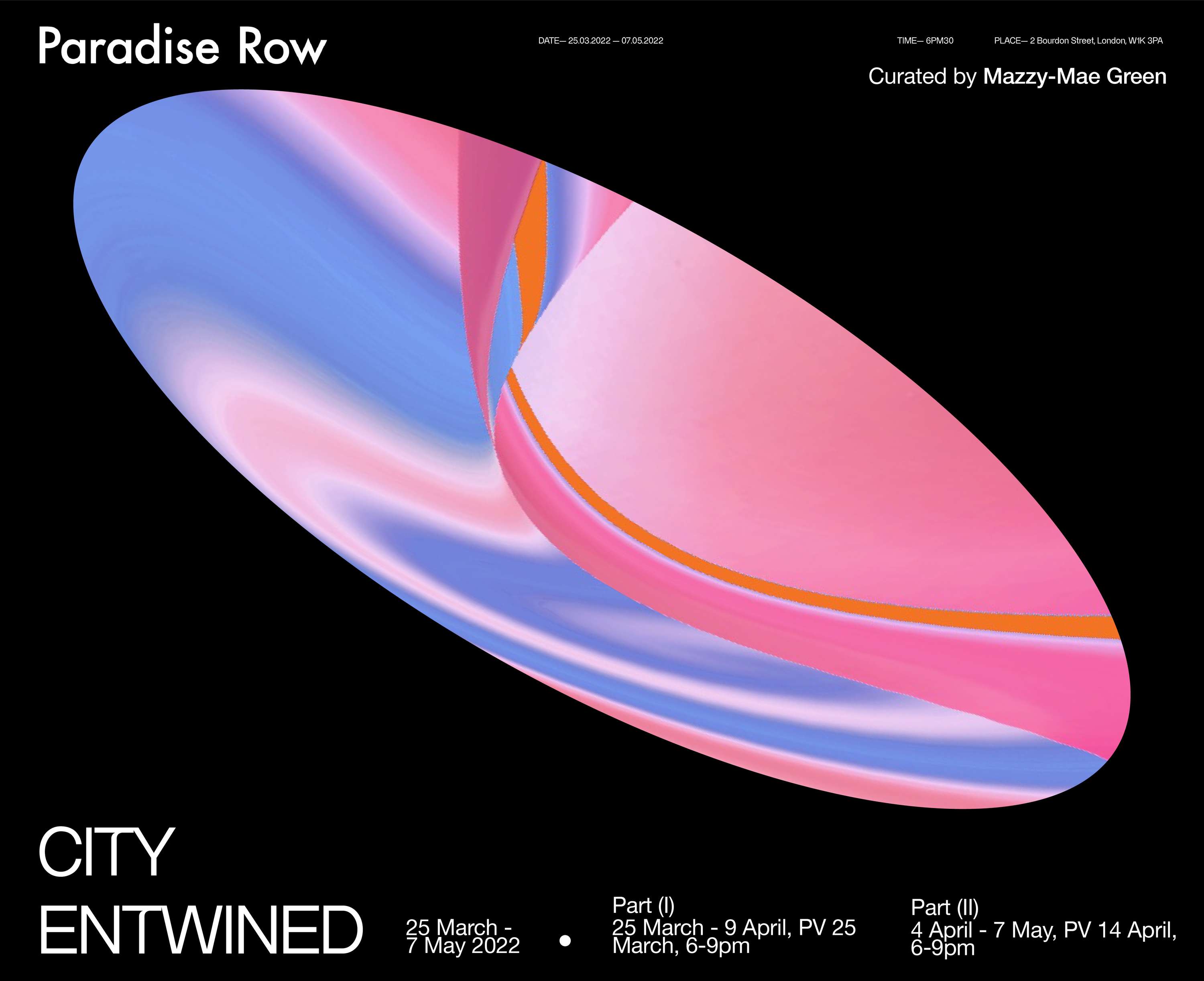 GRAPHIC DESIGN FOR @PARADISE ROW (Art Gallery) by Héléna Miléna