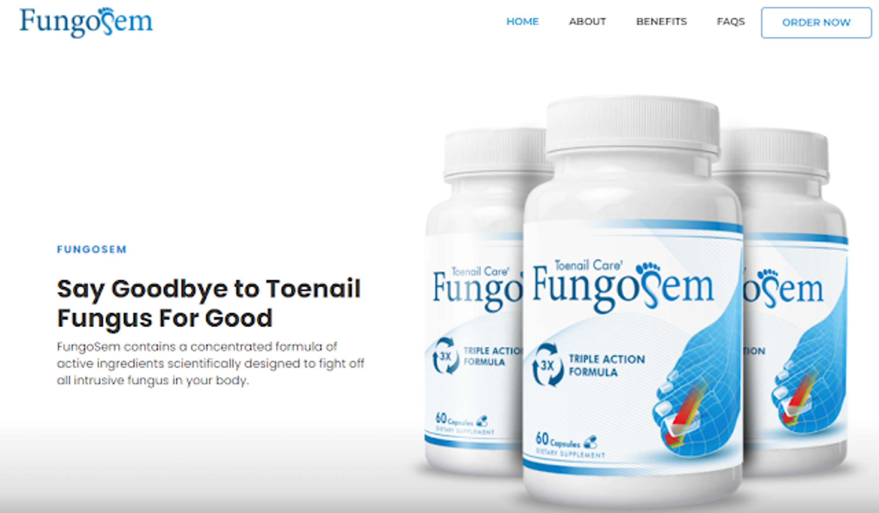 FungoSem Toenail Fungus Care Supplement by FungoSem Toenail Care