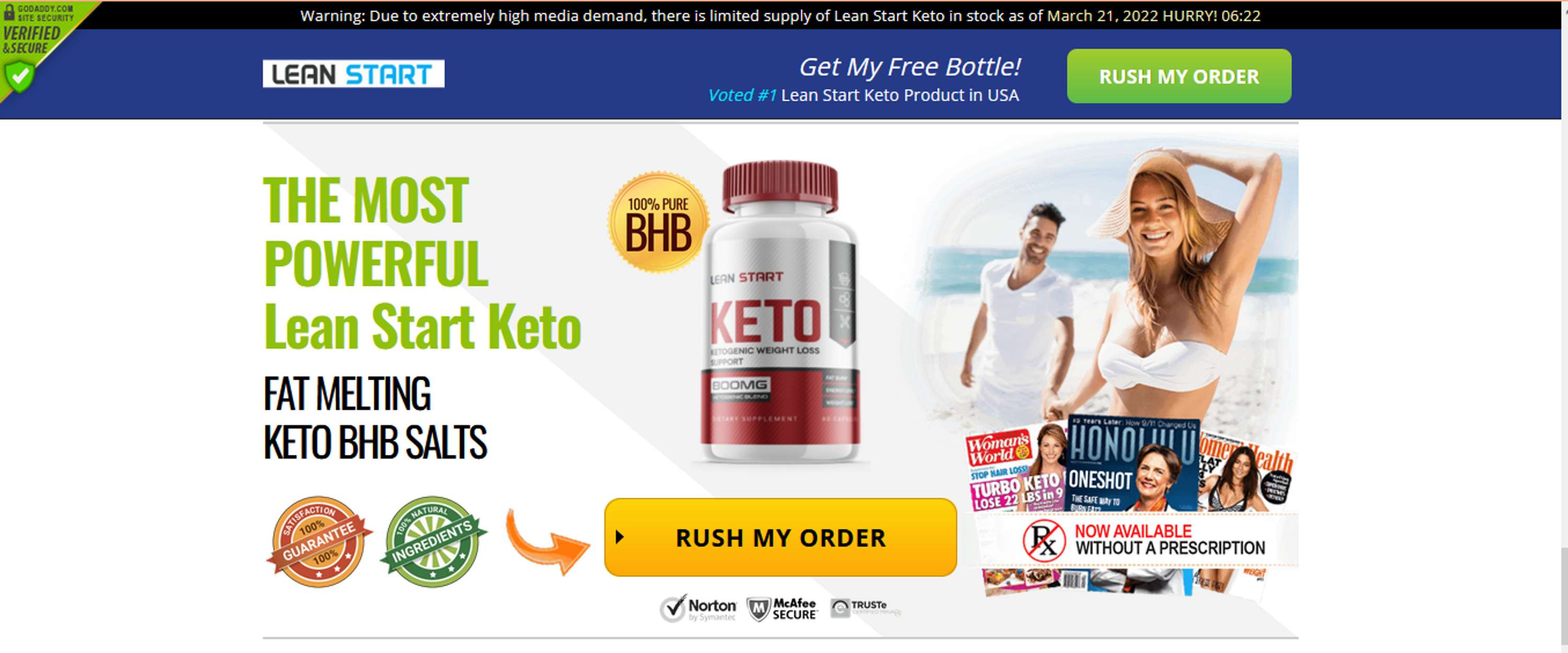 Lean Start Keto Reviews – Are Pills Legitimate Or Diet Pills? Shocking Ingredients? by Lean Start Keto