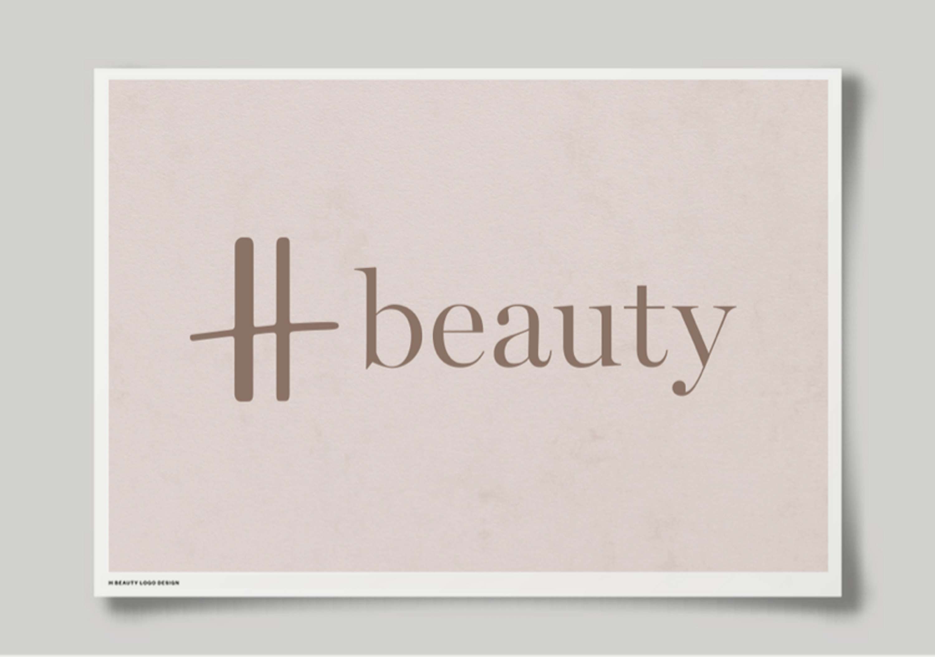 H BEAUTY BRANDING AND LAUNCH CAMPAIGN by Barney Pickard