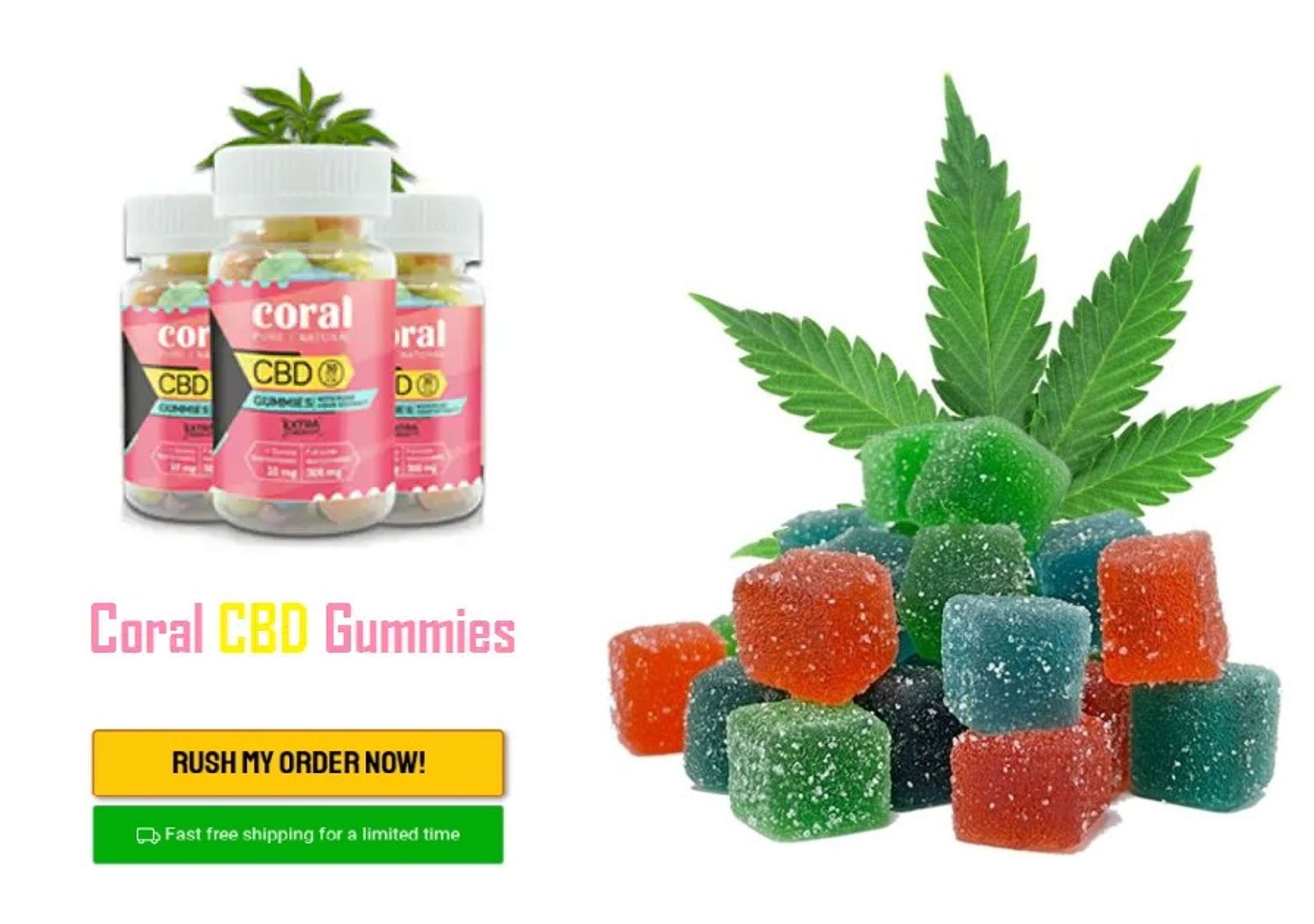 Coral CBD Gummies 300mg Natural Ingredients Formula That Improves Pain And Anxiety! by coralgummies Smith