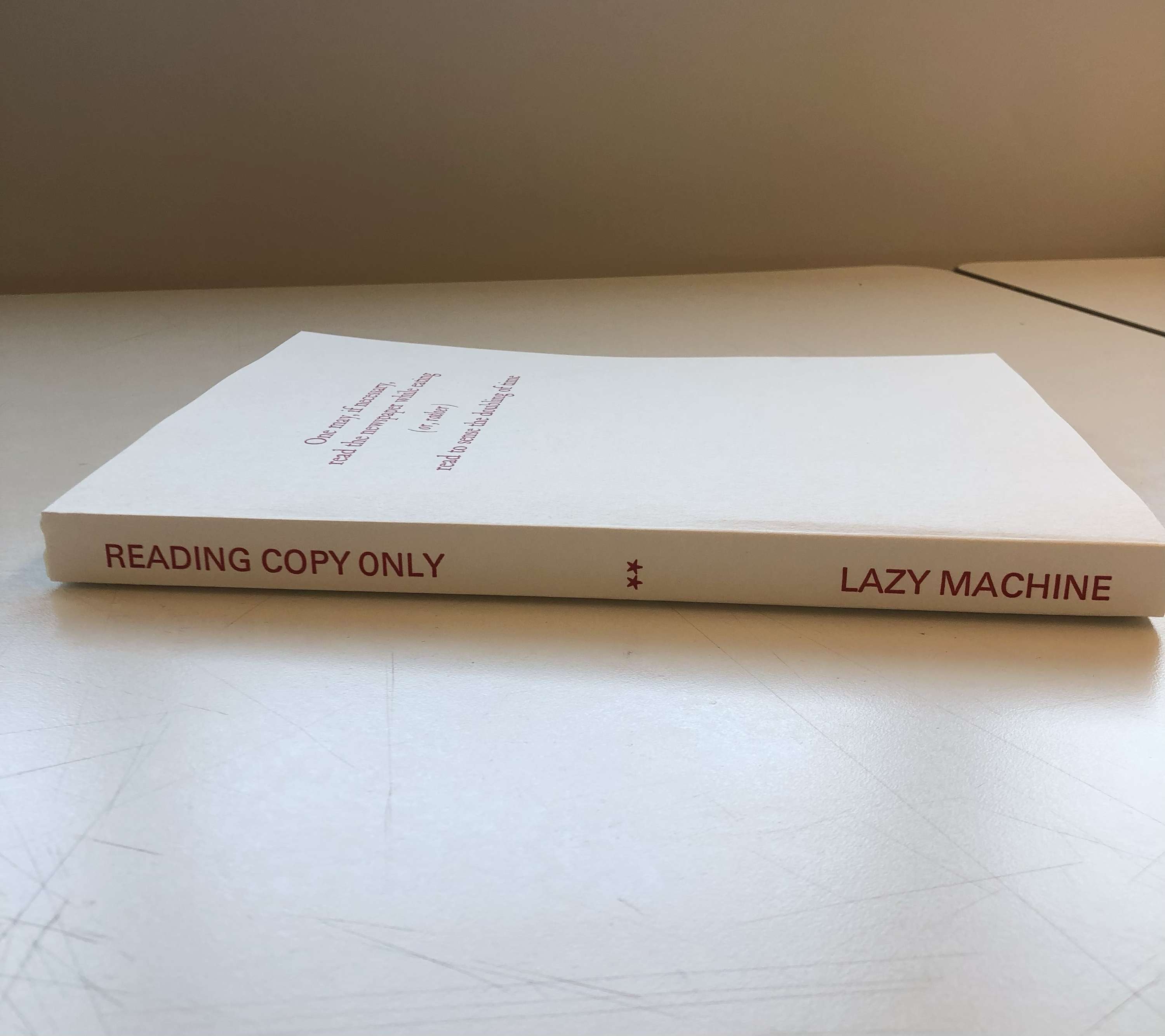A Reading on Reading by Megan Carley