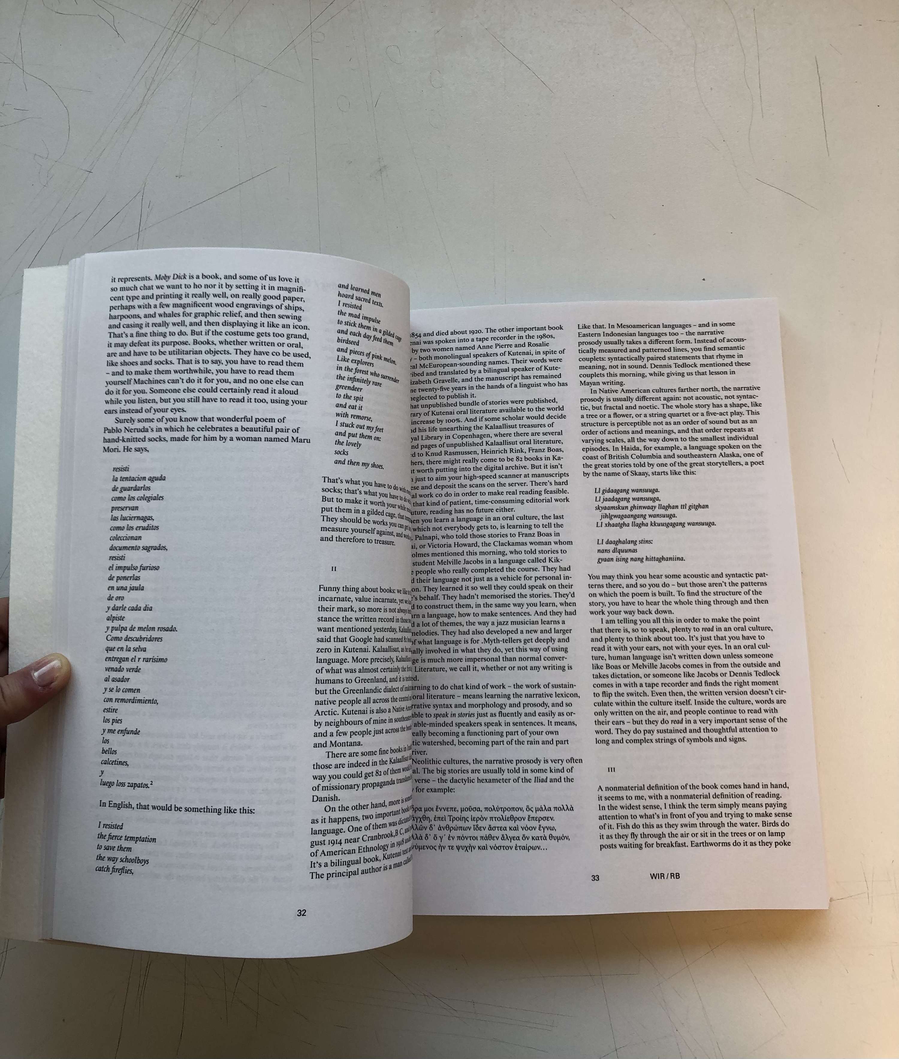 A Reading on Reading by Megan Carley