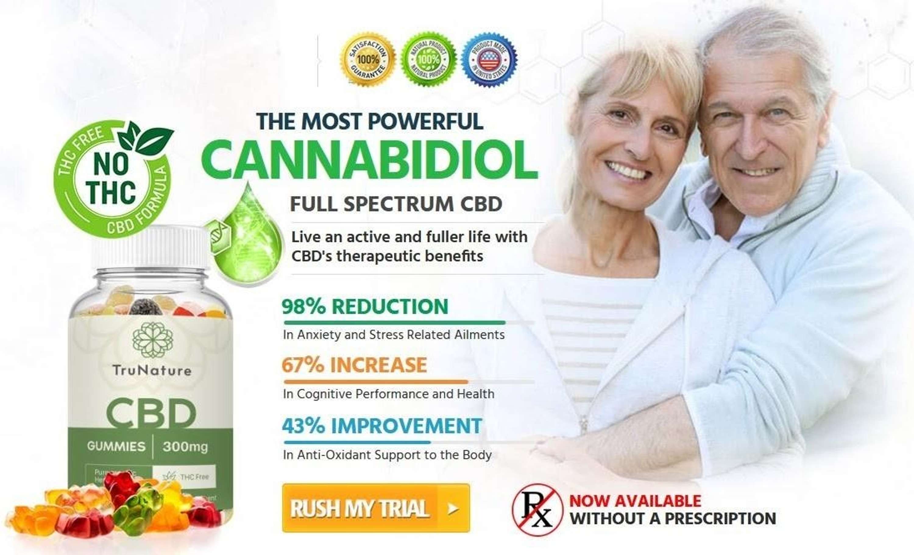 Trunature CBD Gummies Reviews REAL OR HOAX by Huuman CBD Gummies 500mg