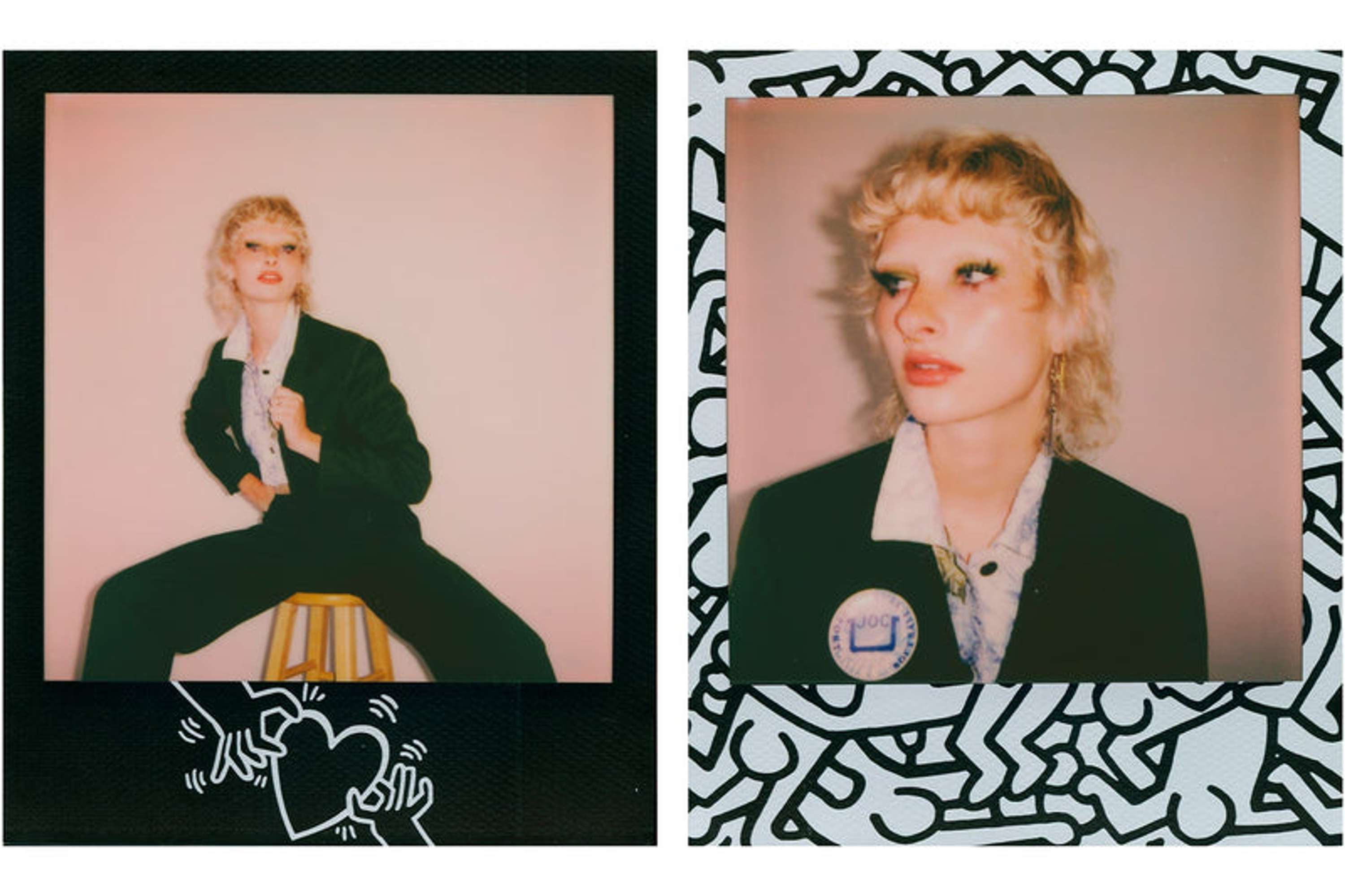 Polaroid x Keith Haring 2021 by Jessica Lopez