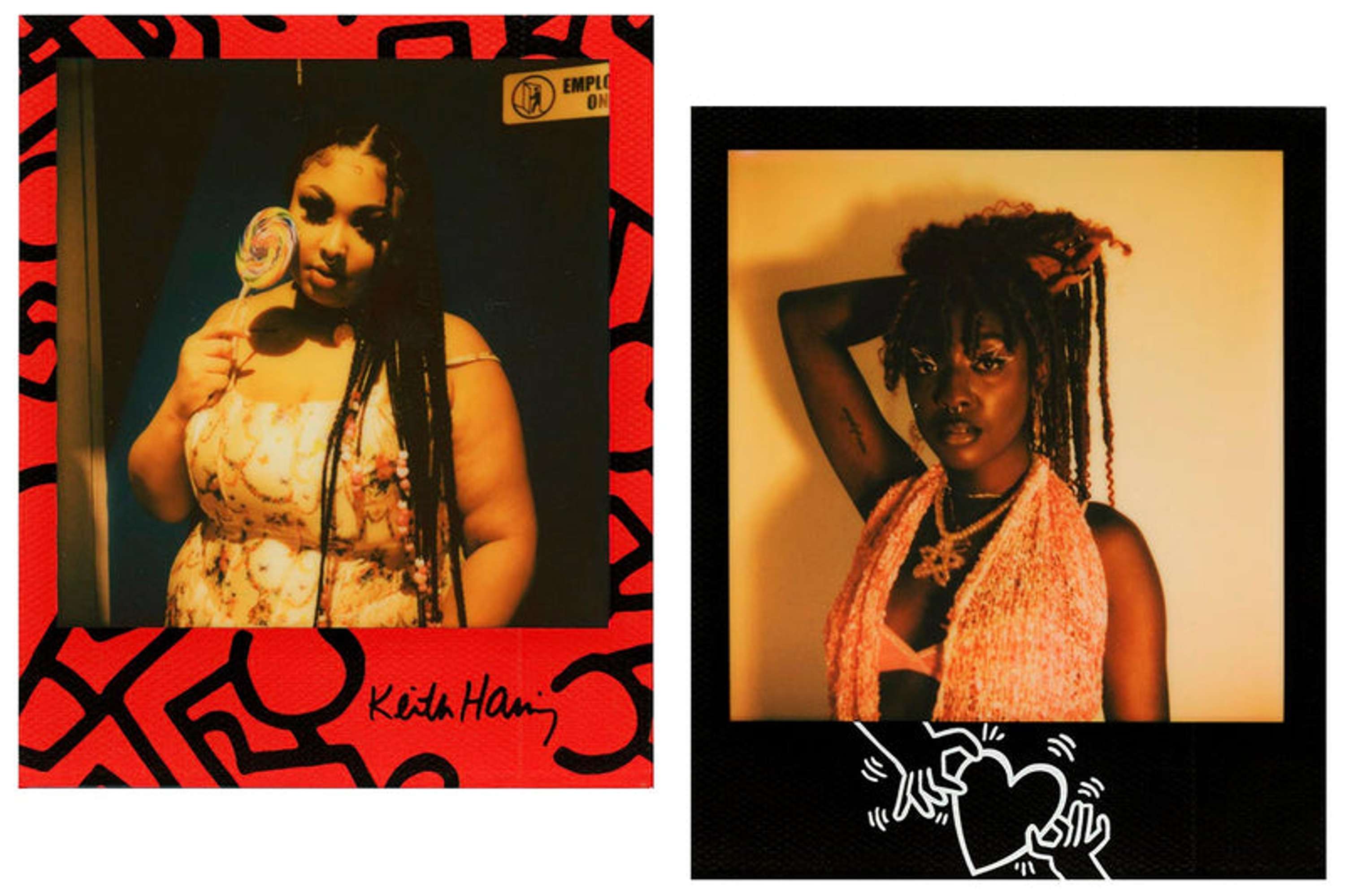 Polaroid x Keith Haring 2021 by Jessica Lopez
