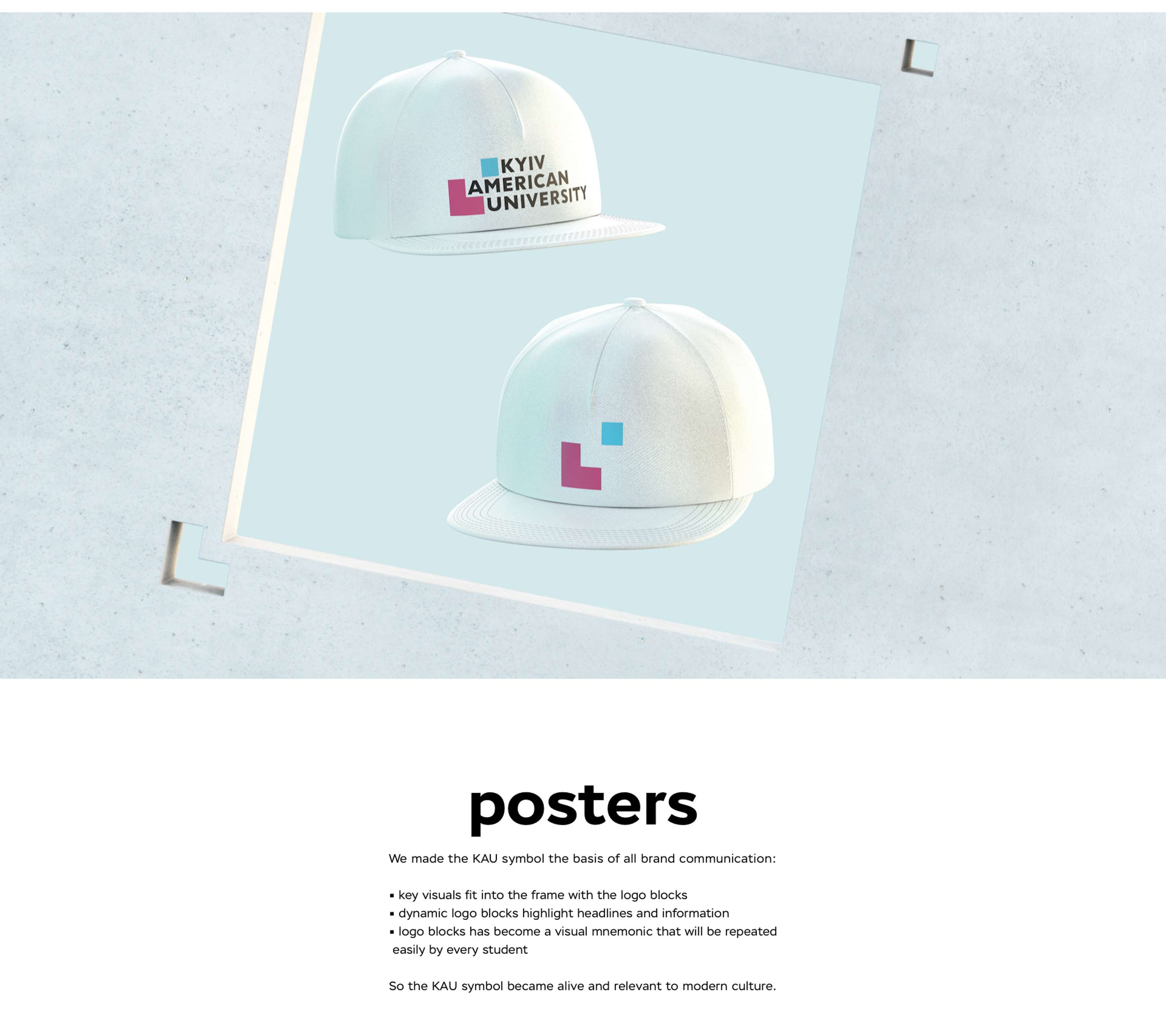 3D Identity & Website for the Kyiv American University by Sve & Ka Crea2ors