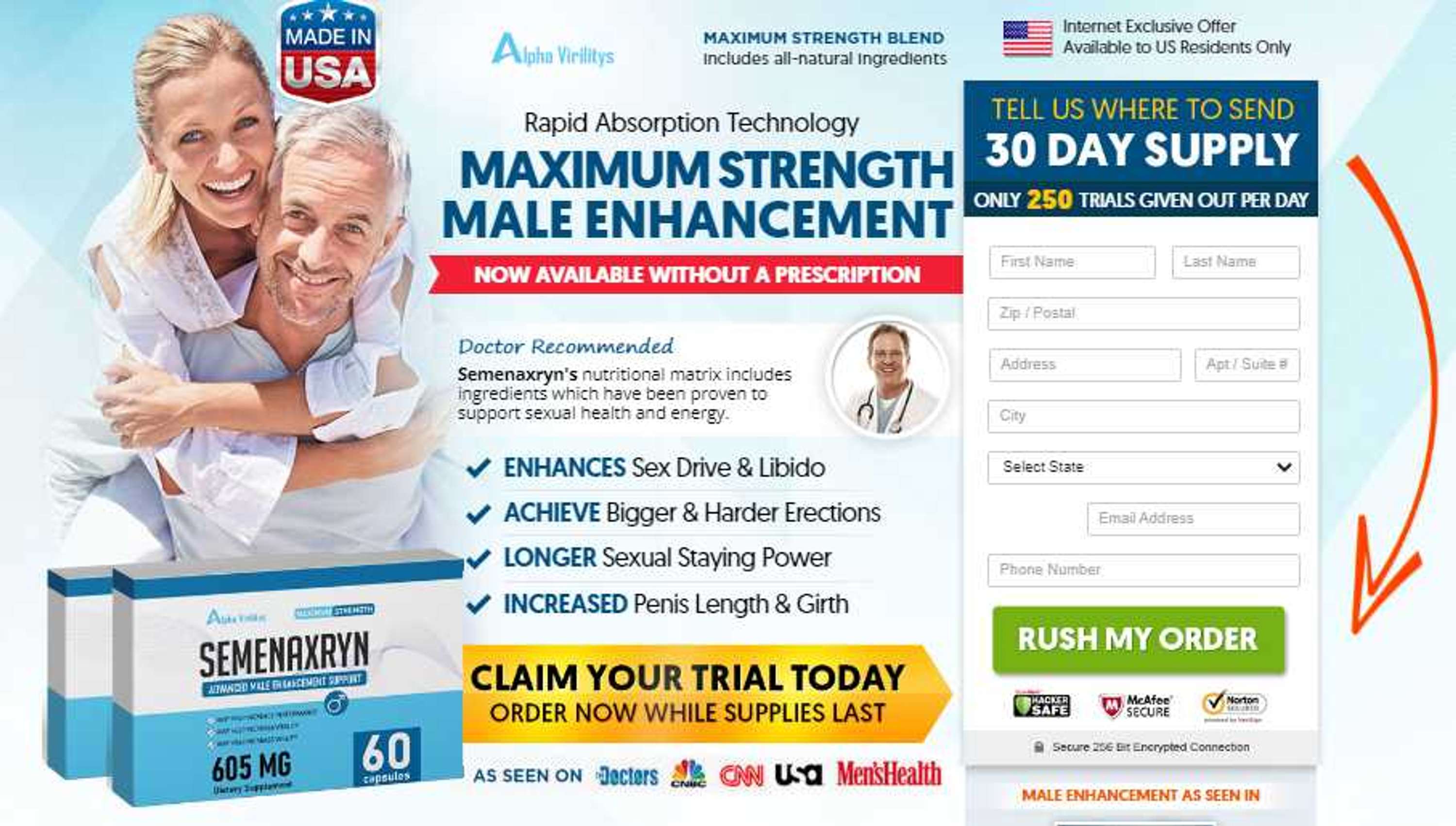 Semenaxryn Male Enhancement REAL OR HOAX My Reviews – Serious Scam Pills by Semenaxryn Male Enhancement