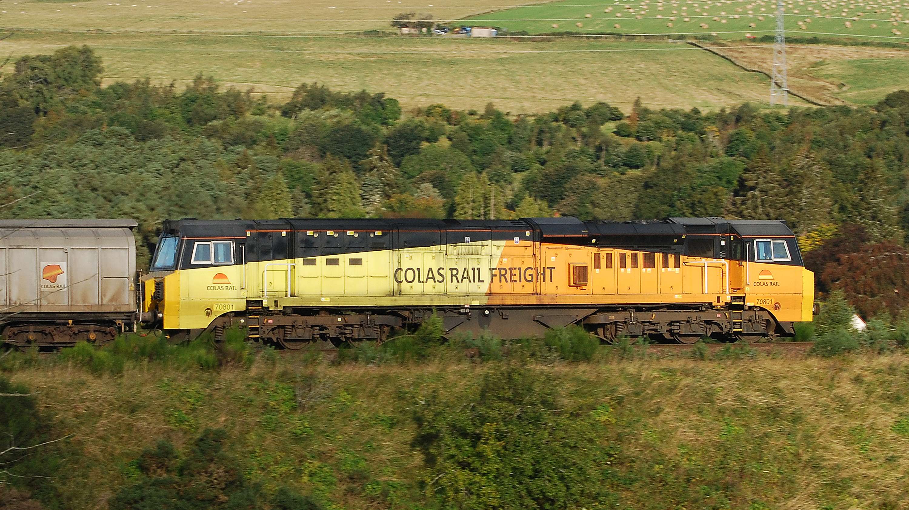Rail freight images for Network Rail by Simon Gibbons