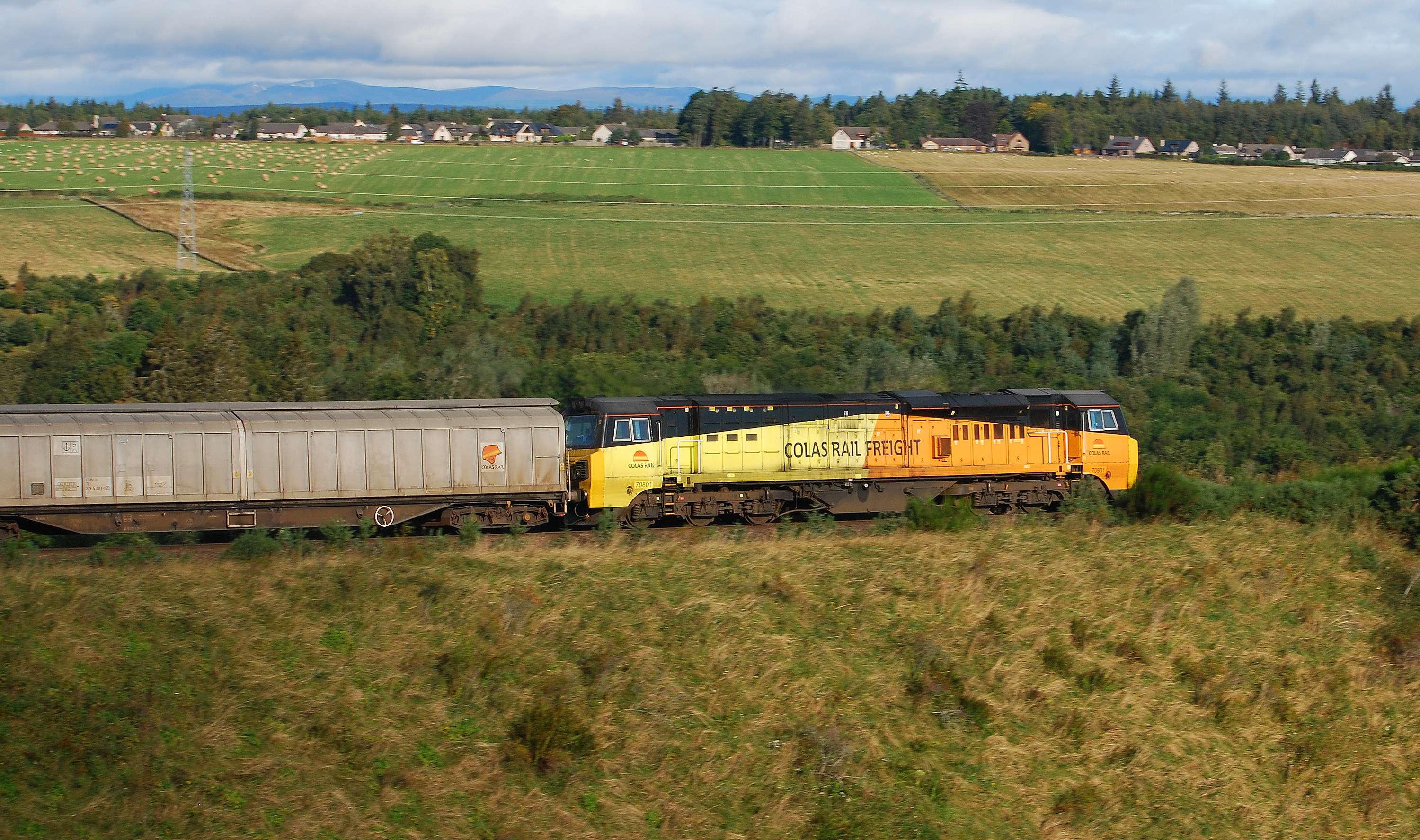 Rail freight images for Network Rail by Simon Gibbons