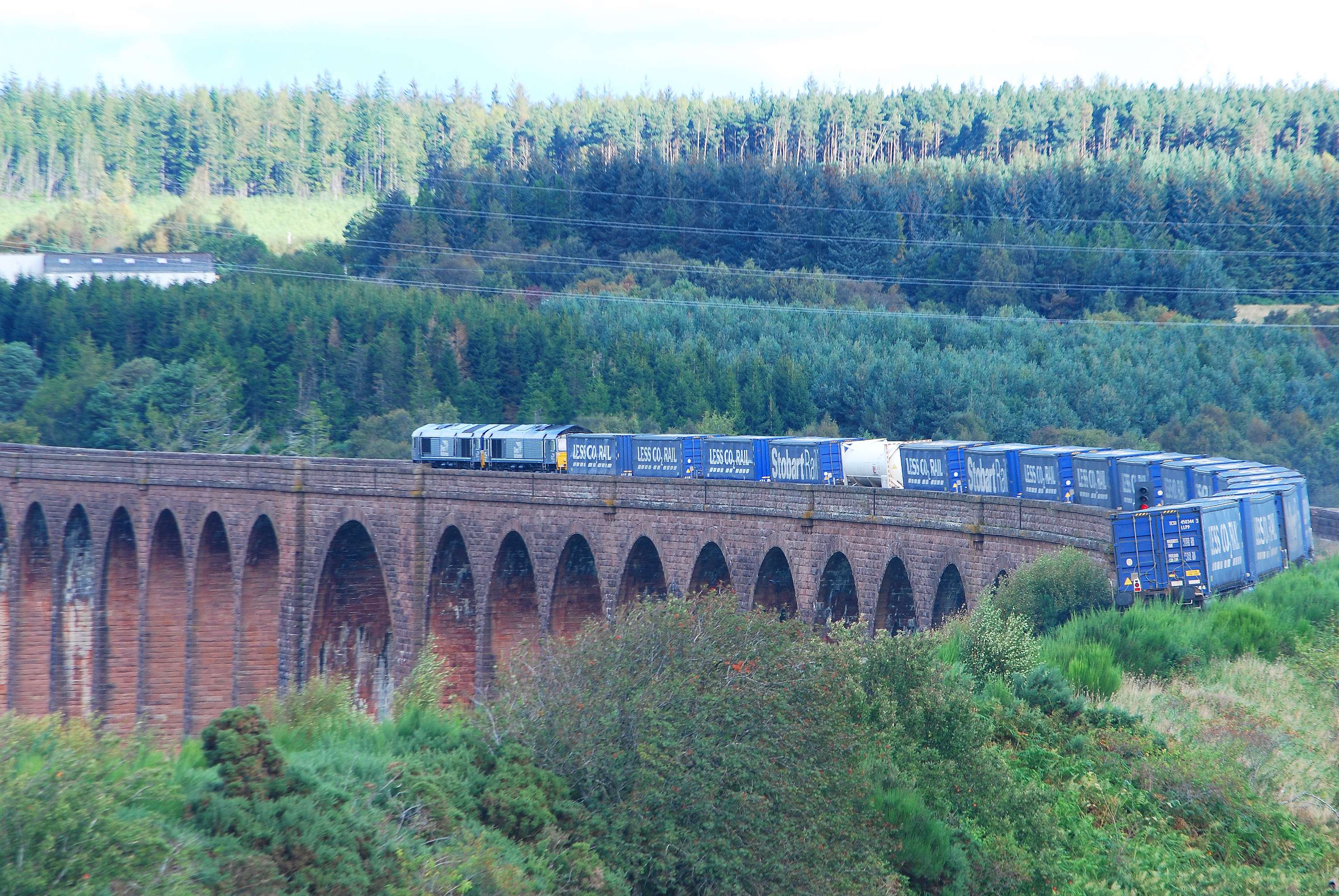 Rail freight images for Network Rail by Simon Gibbons