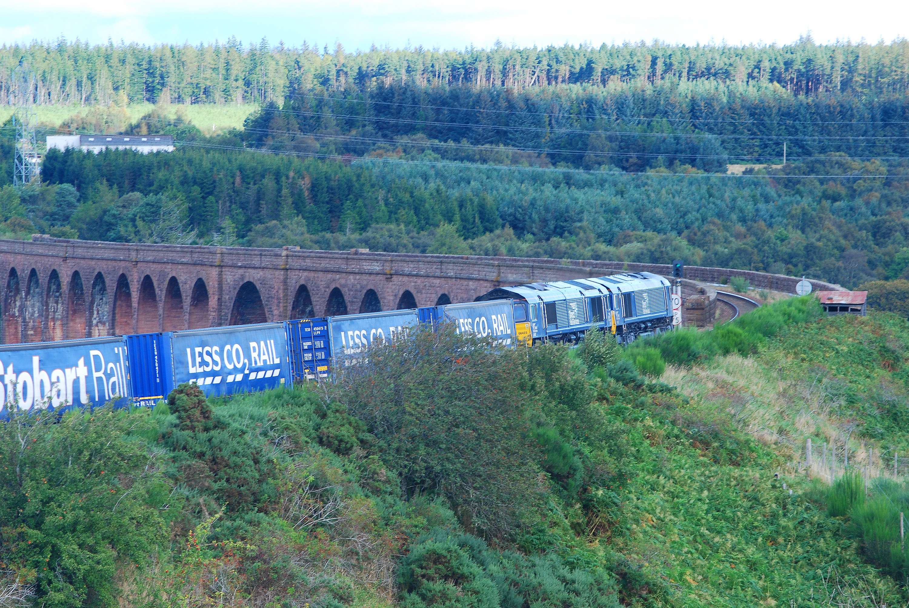 Rail freight images for Network Rail by Simon Gibbons