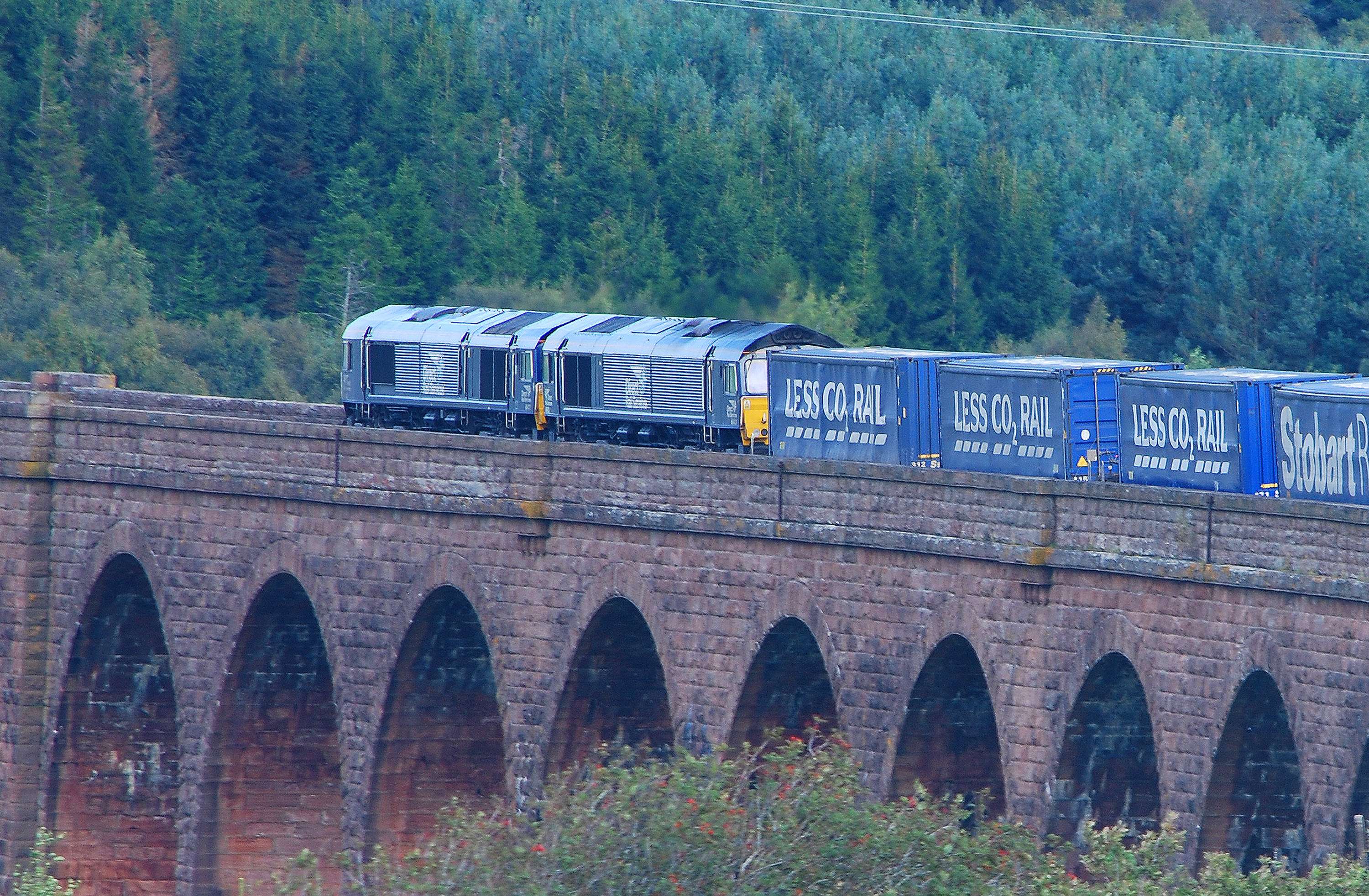 Rail freight images for Network Rail by Simon Gibbons
