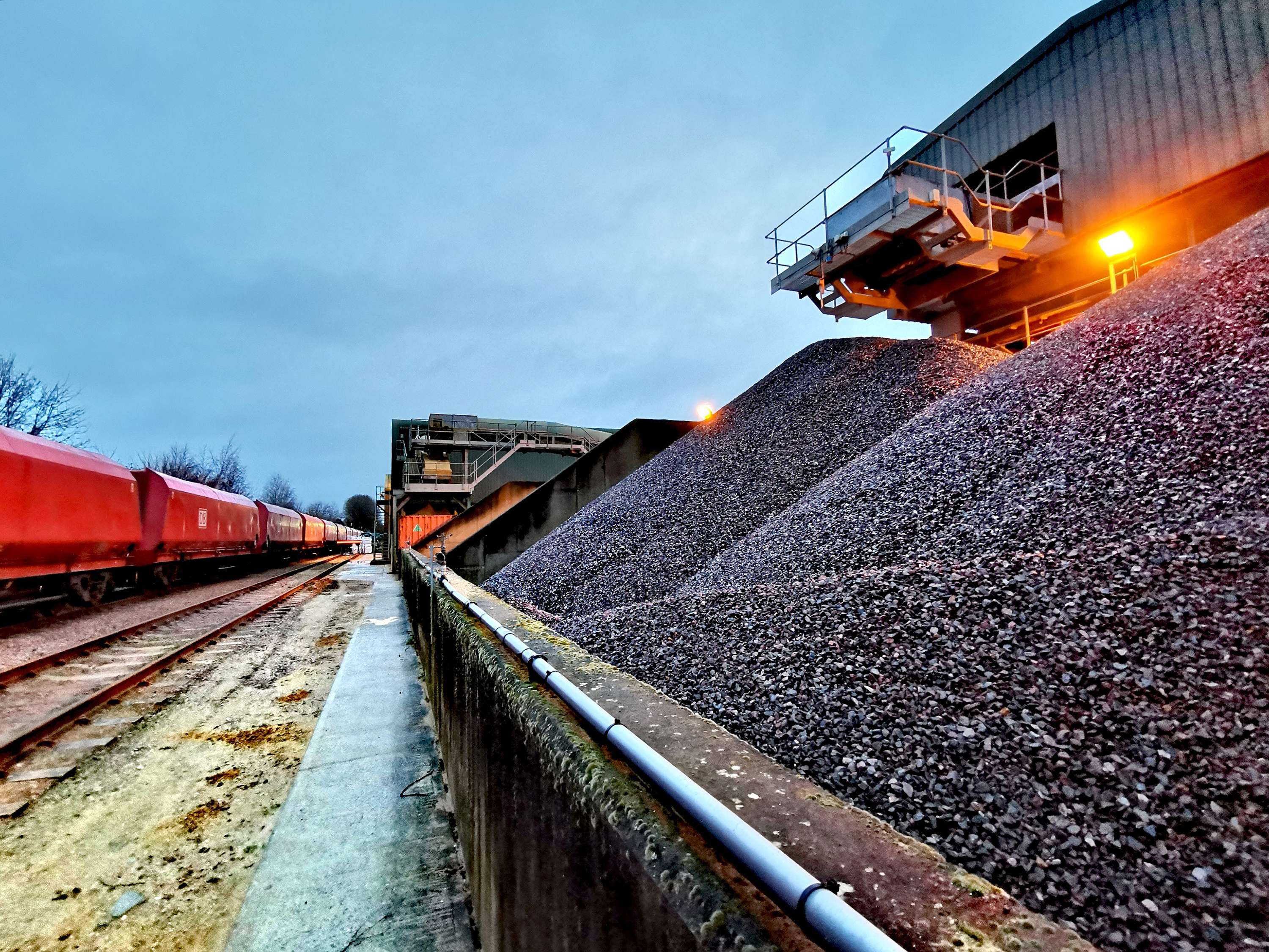 Rail freight images for Network Rail by Simon Gibbons