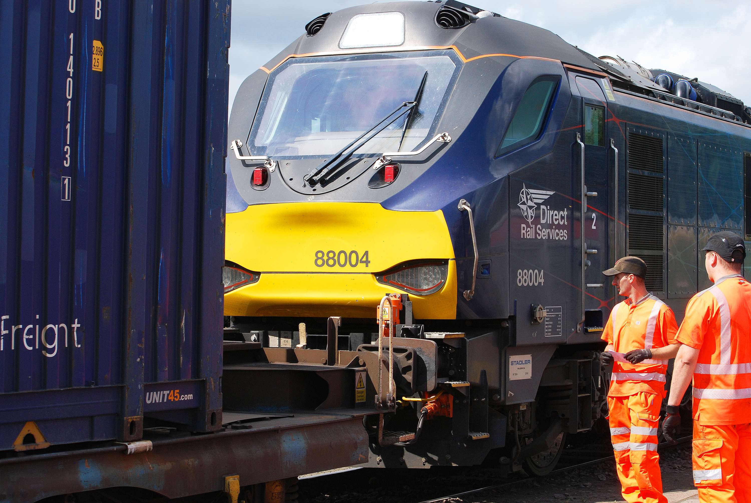 Rail freight images for Network Rail by Simon Gibbons